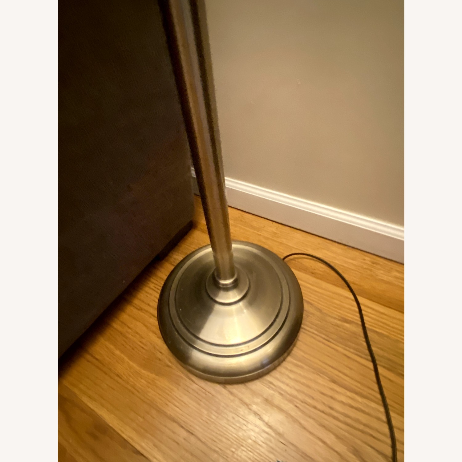 Gold Metal Floor Lamp - image-2