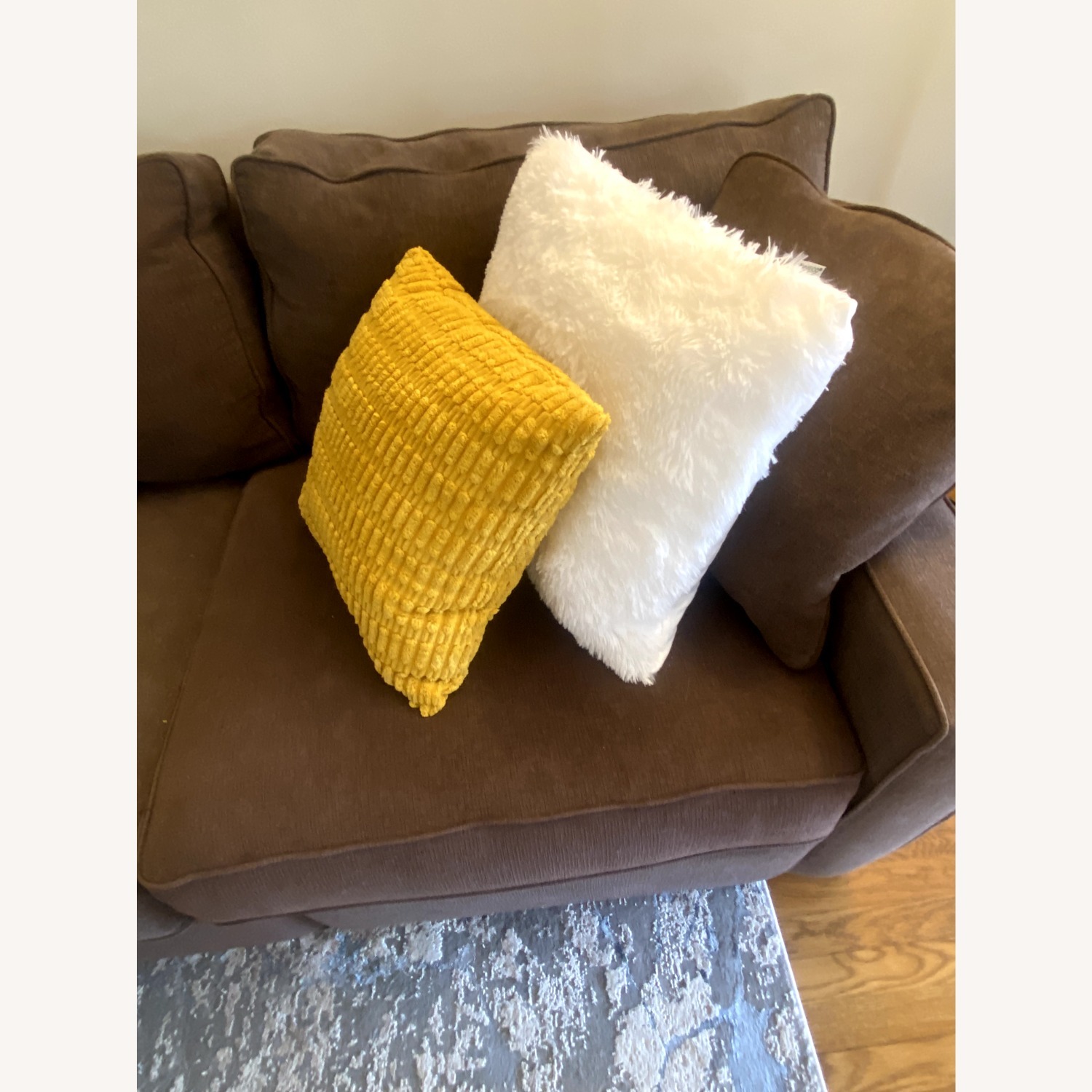 Macy's Radley Dark Brown Fabric 3+ Piece Sectional - image-2