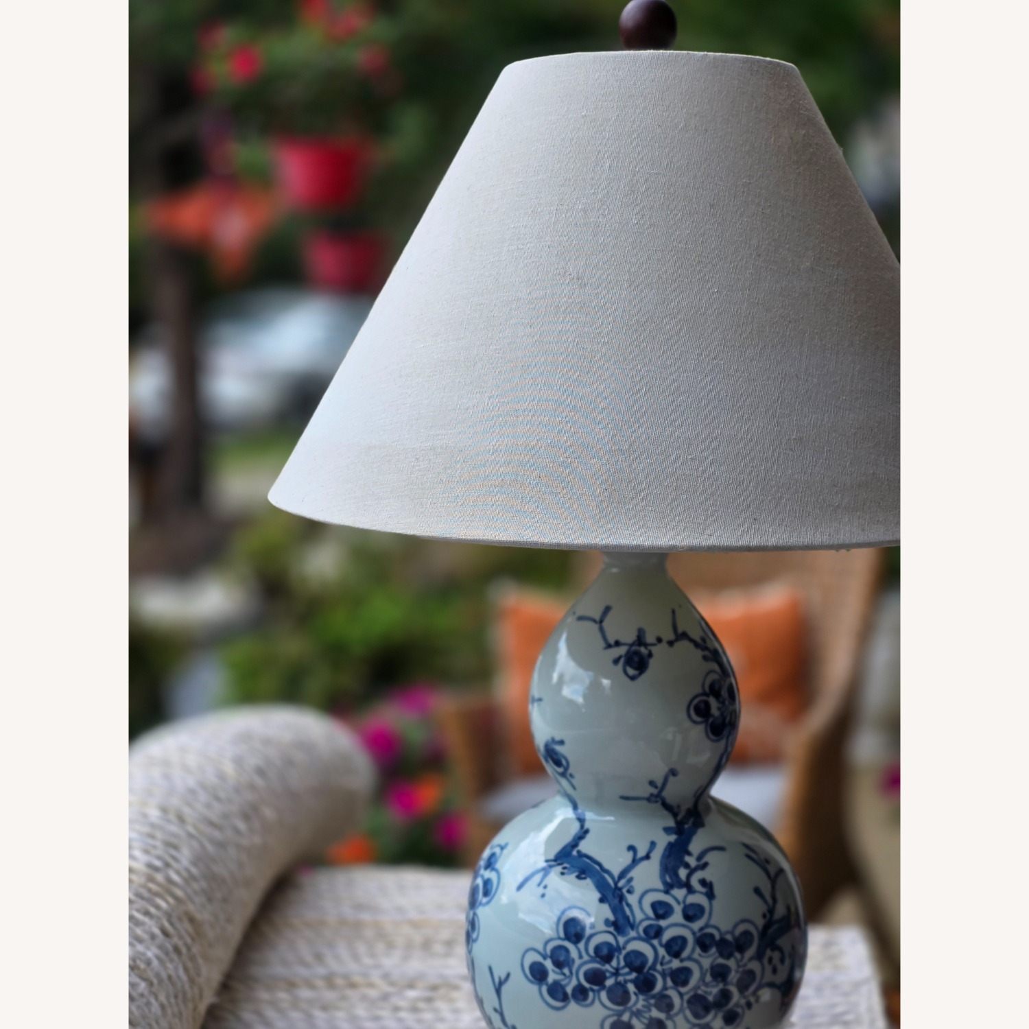 Ralph Lauren White Porcelain Table Lamp - image-3