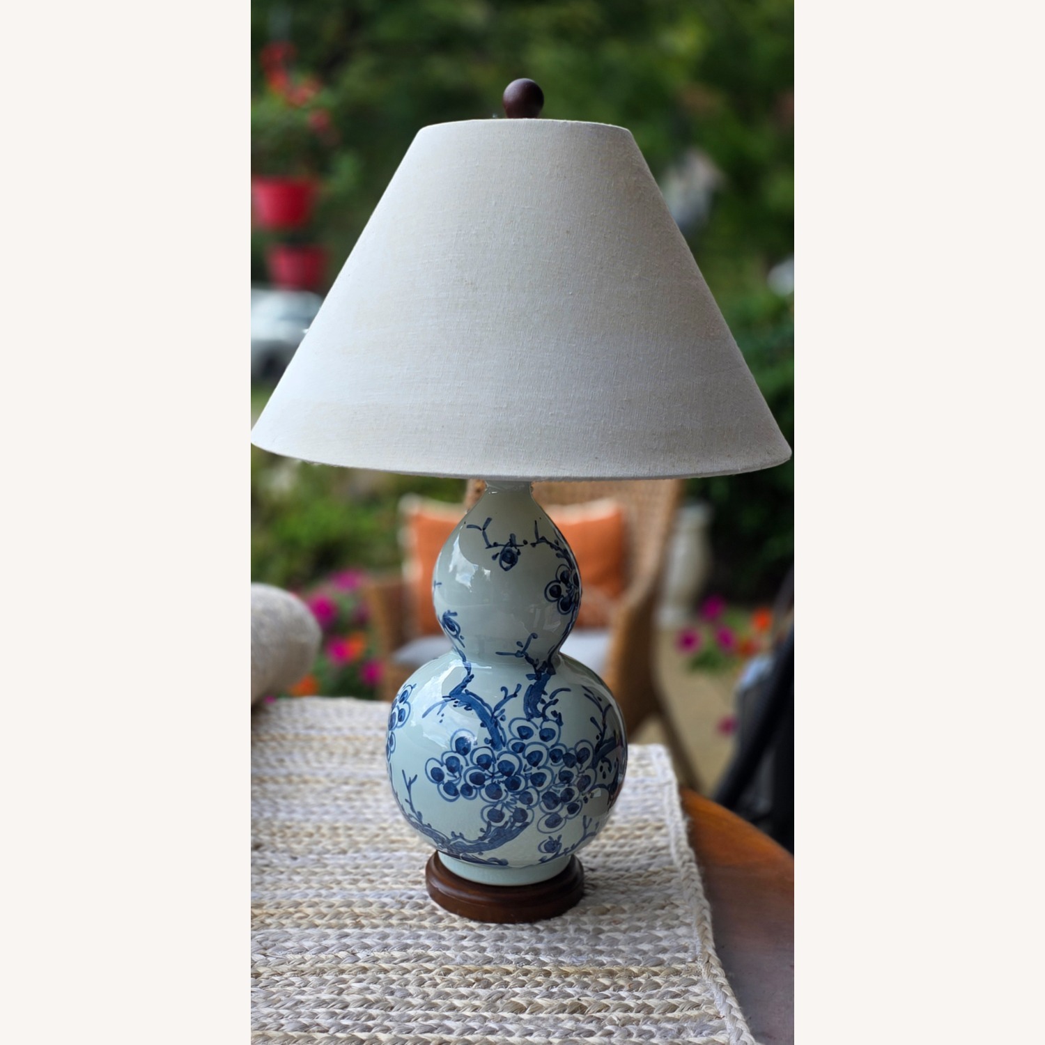 Ralph Lauren White Porcelain Table Lamp - image-4