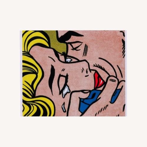 Used Vintage/Antique Roy Lichtenstein Kiss Wall Decor for sale on AptDeco