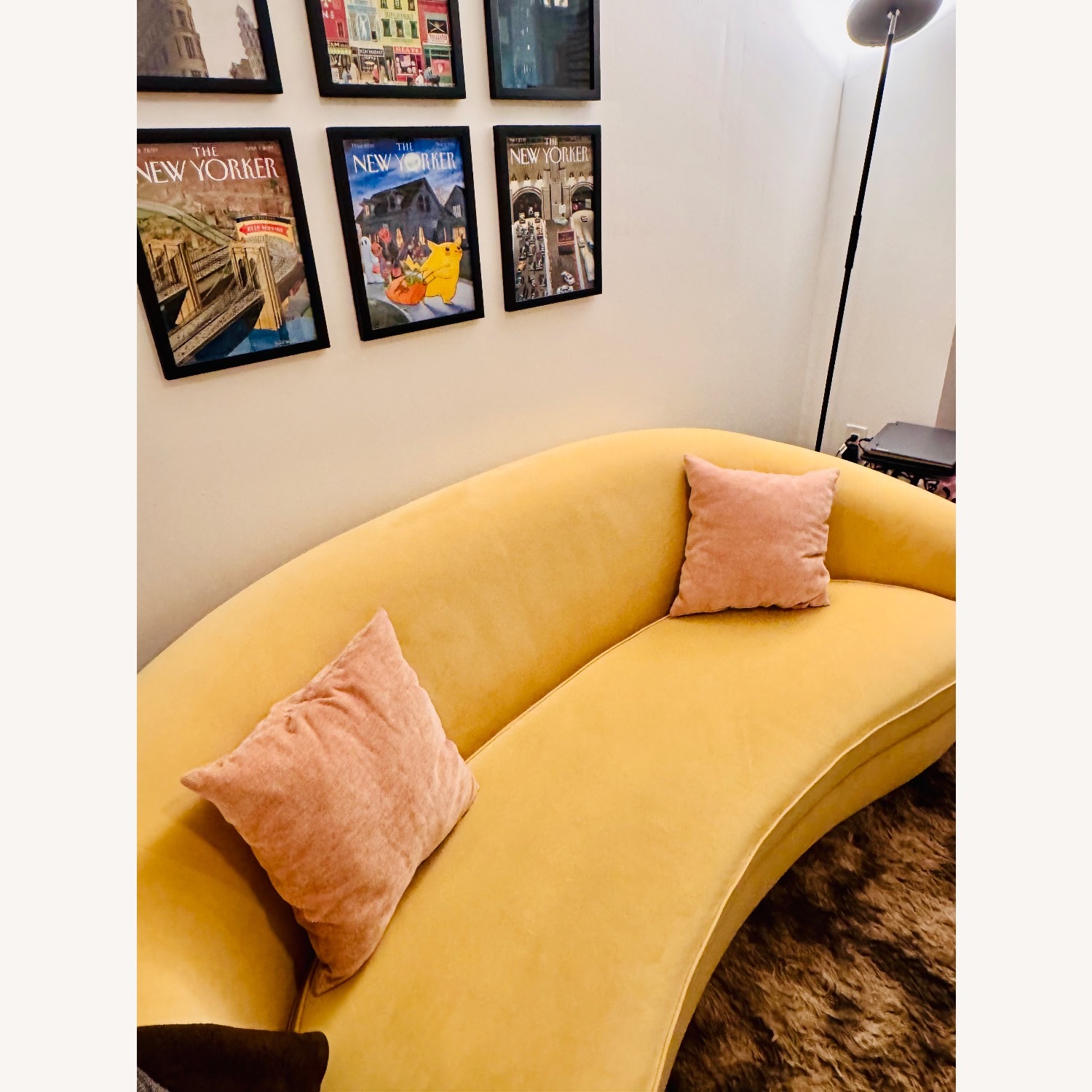 Banana Yellow Royère Polar Bear Replica - image-2