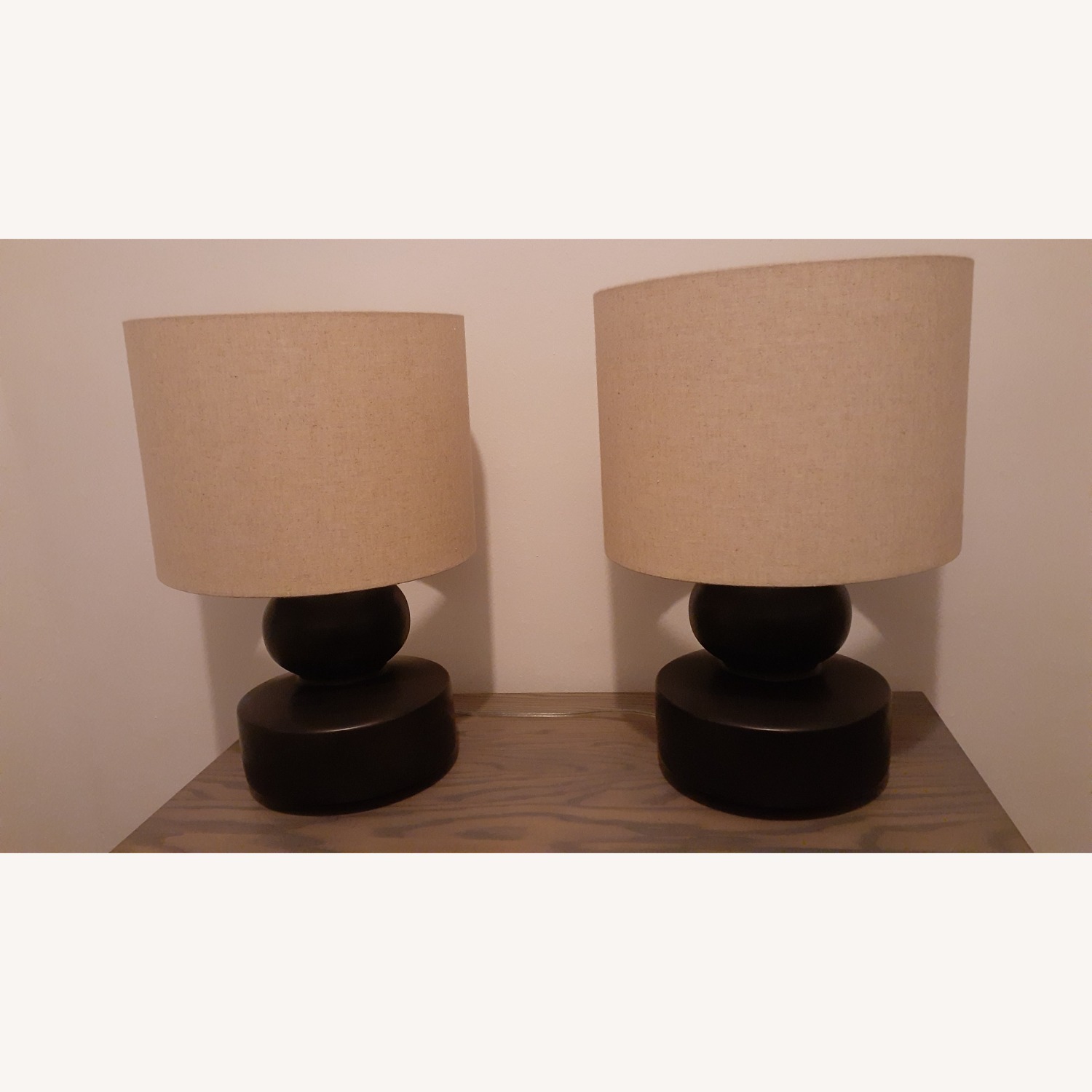 West Elm Totem Table Lamps - image-1