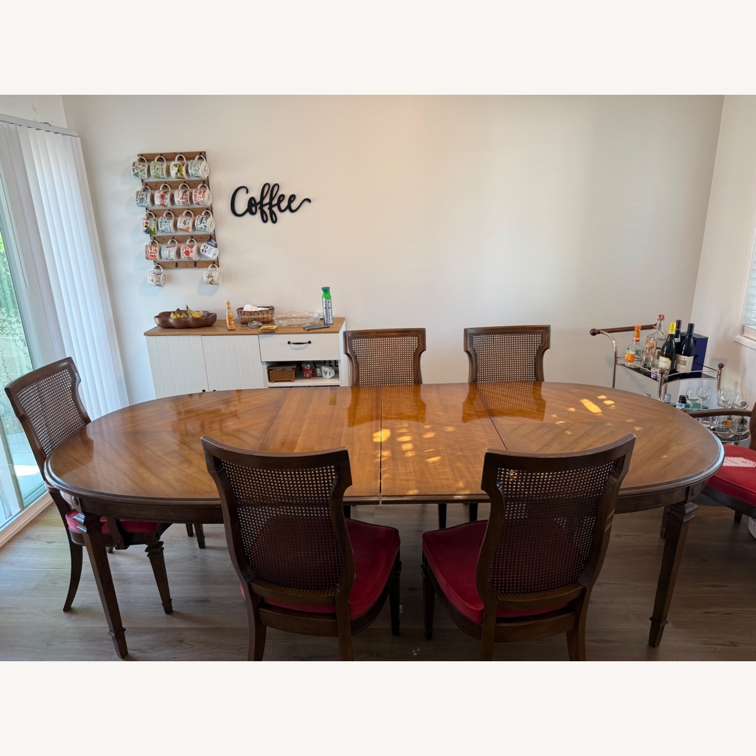 Drexel Dark Brown Wood Dining Table - image-4