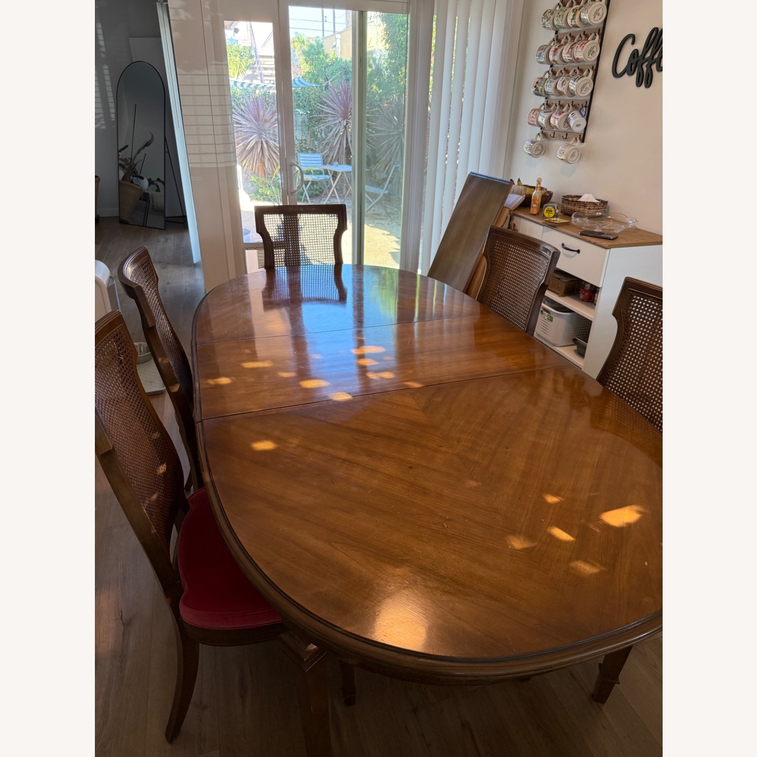 Drexel Dark Brown Wood Dining Table - image-3