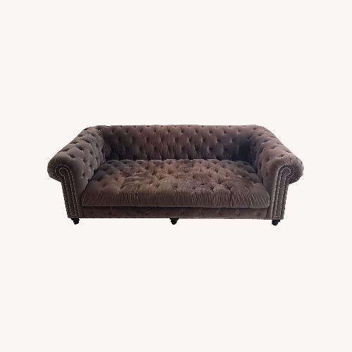 Used Z Gallerie Velvet 3+ Seater Sofa for sale on AptDeco