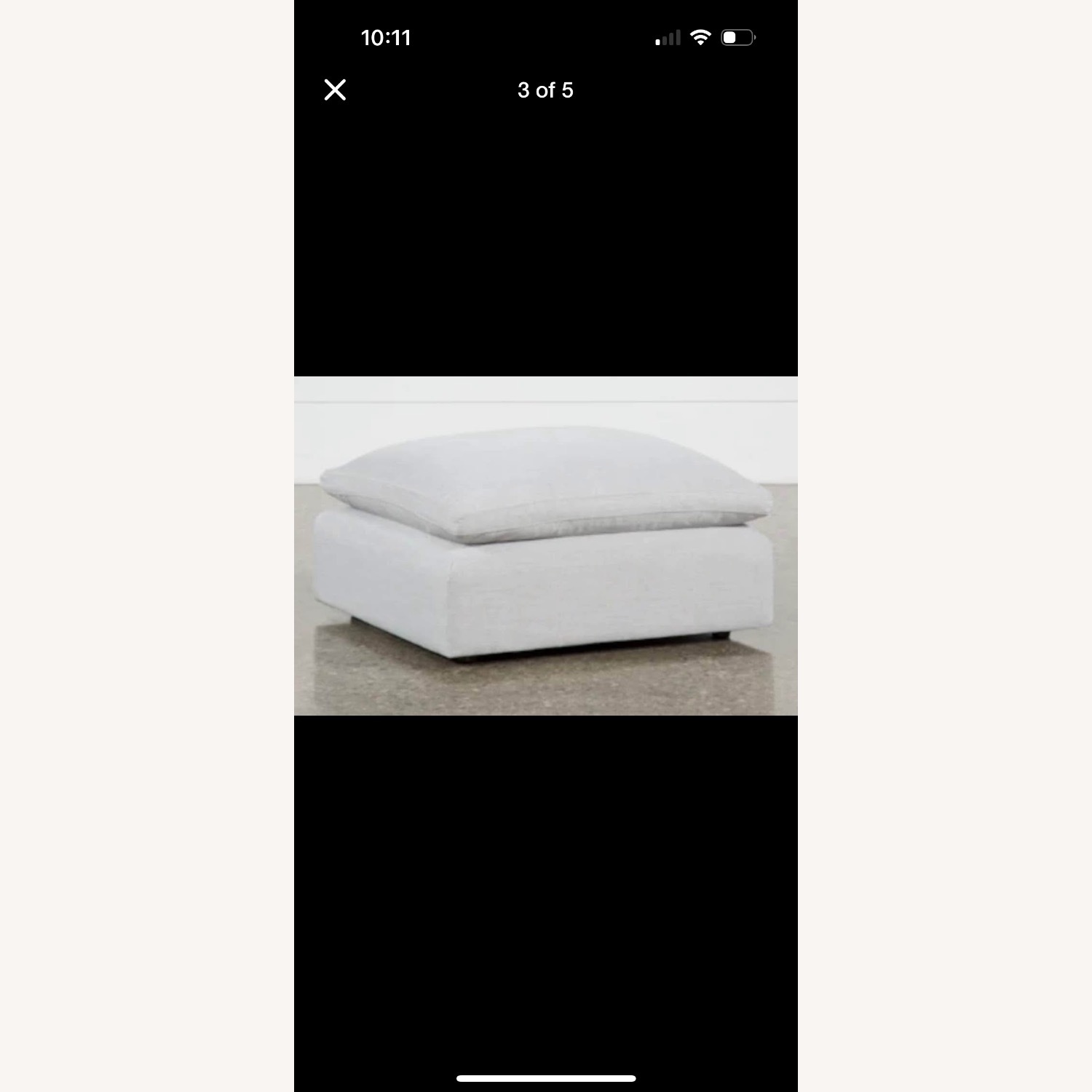 Living Spaces Utopia Ottoman  - image-5