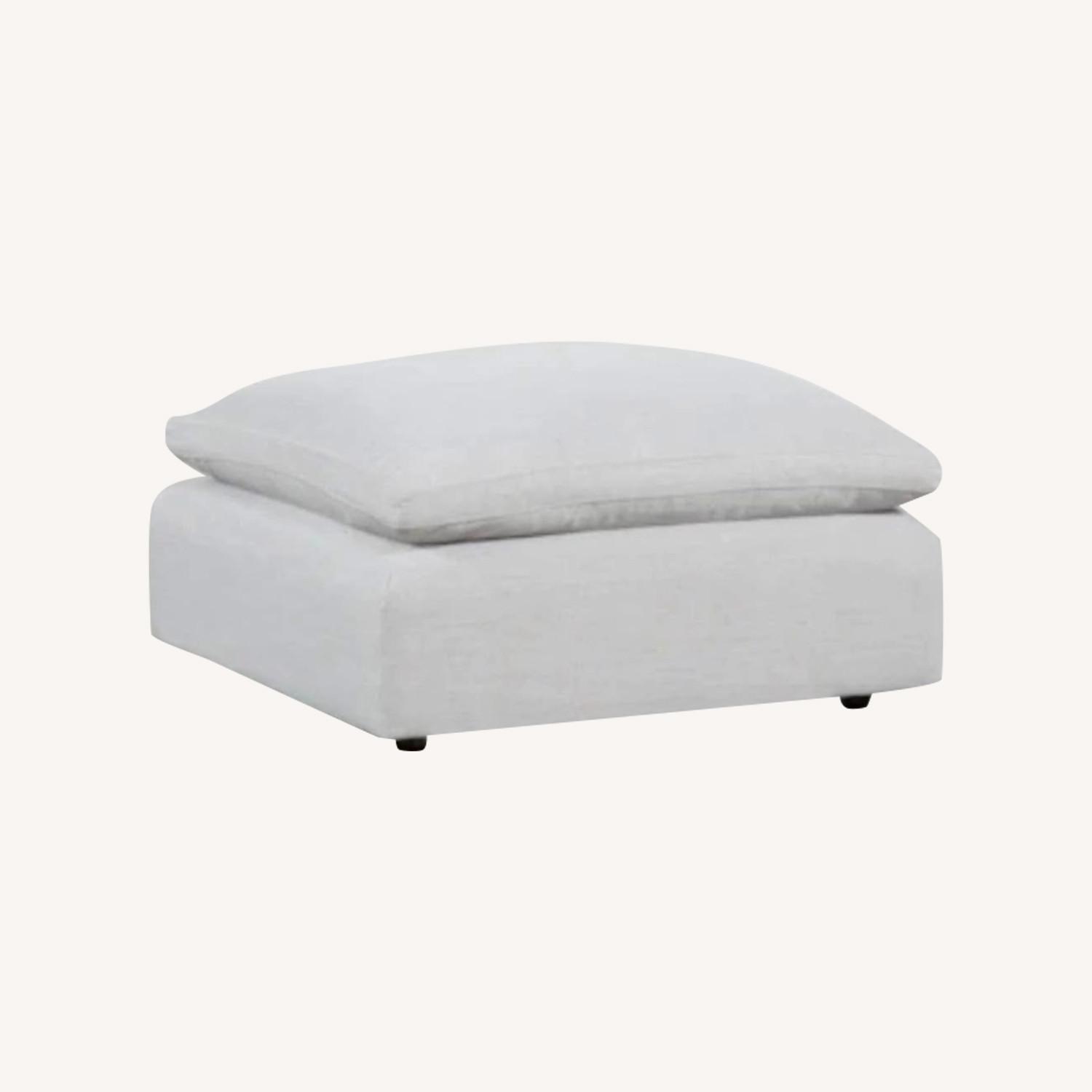 Living Spaces Utopia Ottoman  - image-0