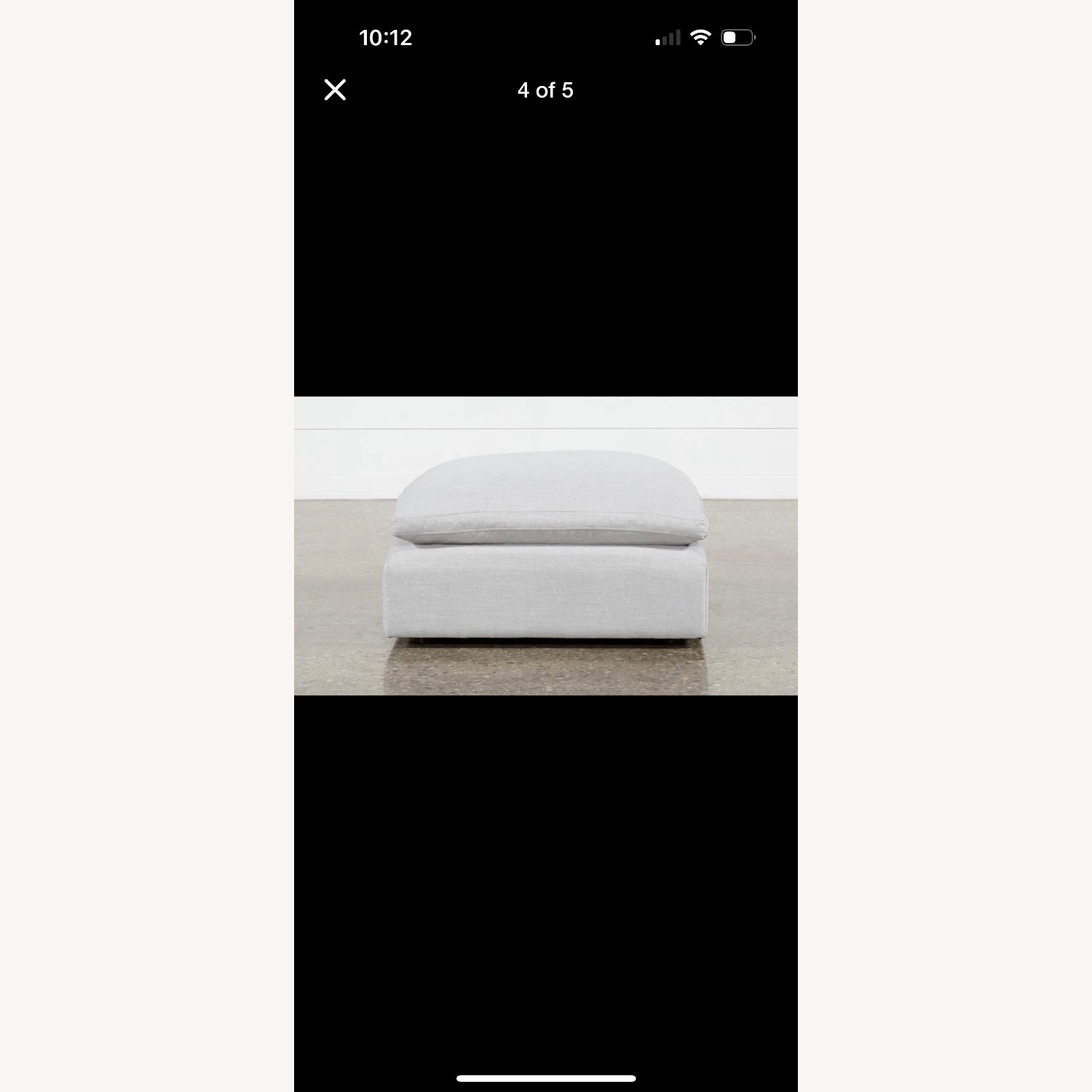 Living Spaces Utopia Ottoman  - image-4