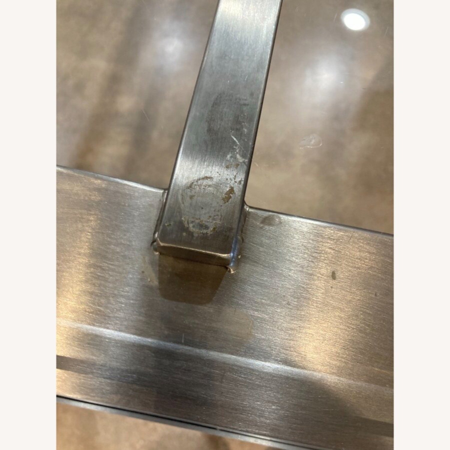 Room & Board Rand Glass & Metal Dining Table - image-7