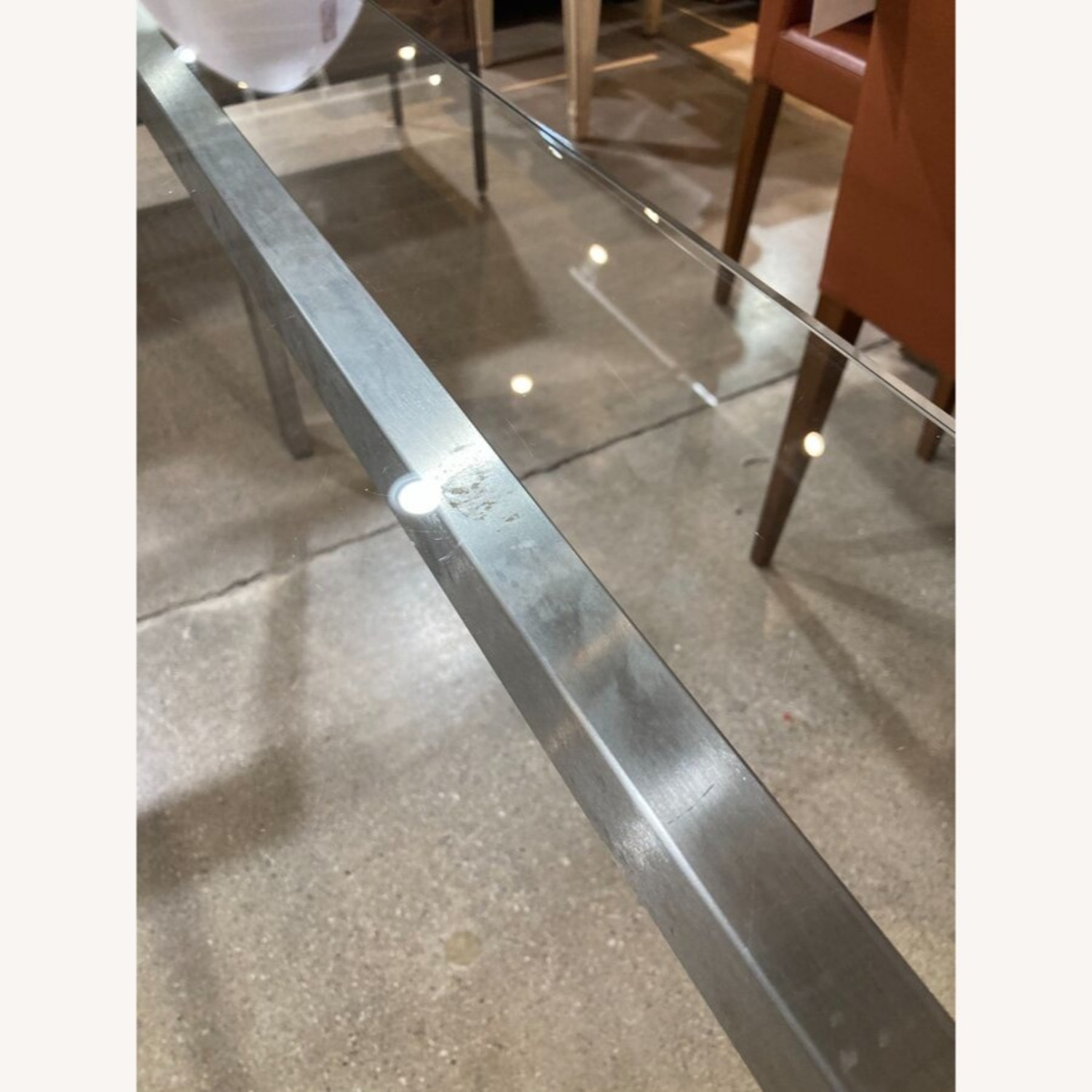 Room & Board Rand Glass & Metal Dining Table - image-6