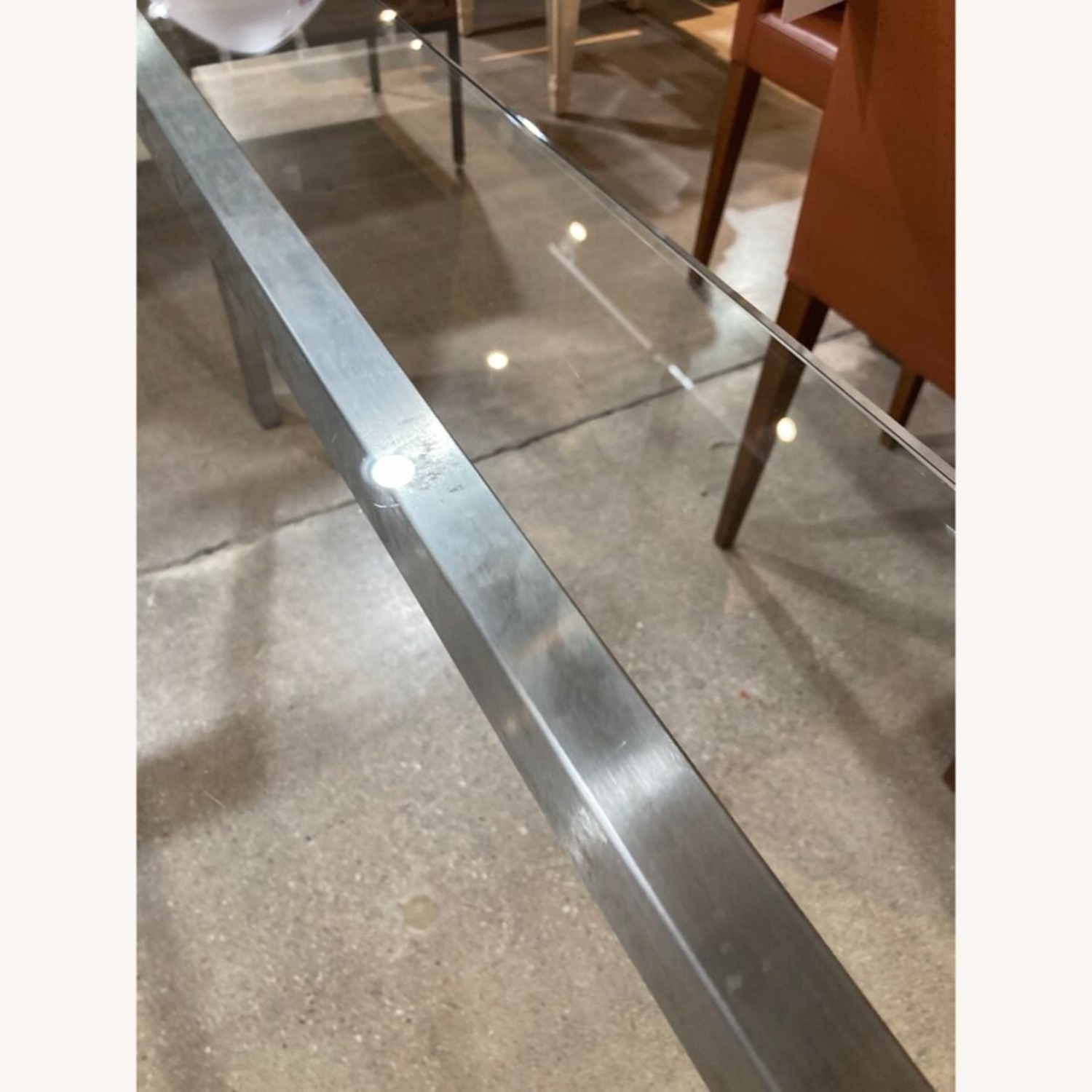Room & Board Rand Glass & Metal Dining Table - image-9