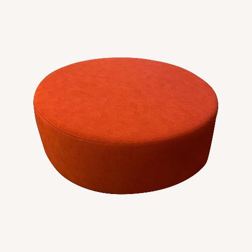 Used Hem Bon Round Large Ottoman Dazzle Flame for sale on AptDeco