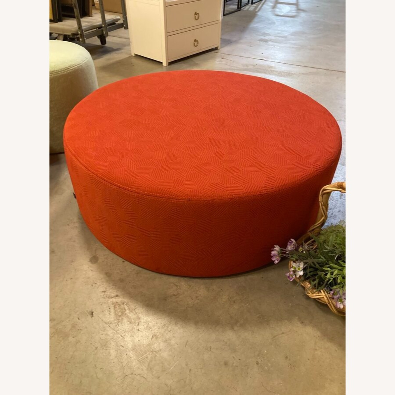 Hem Bon Round Large Ottoman Dazzle Flame - image-3