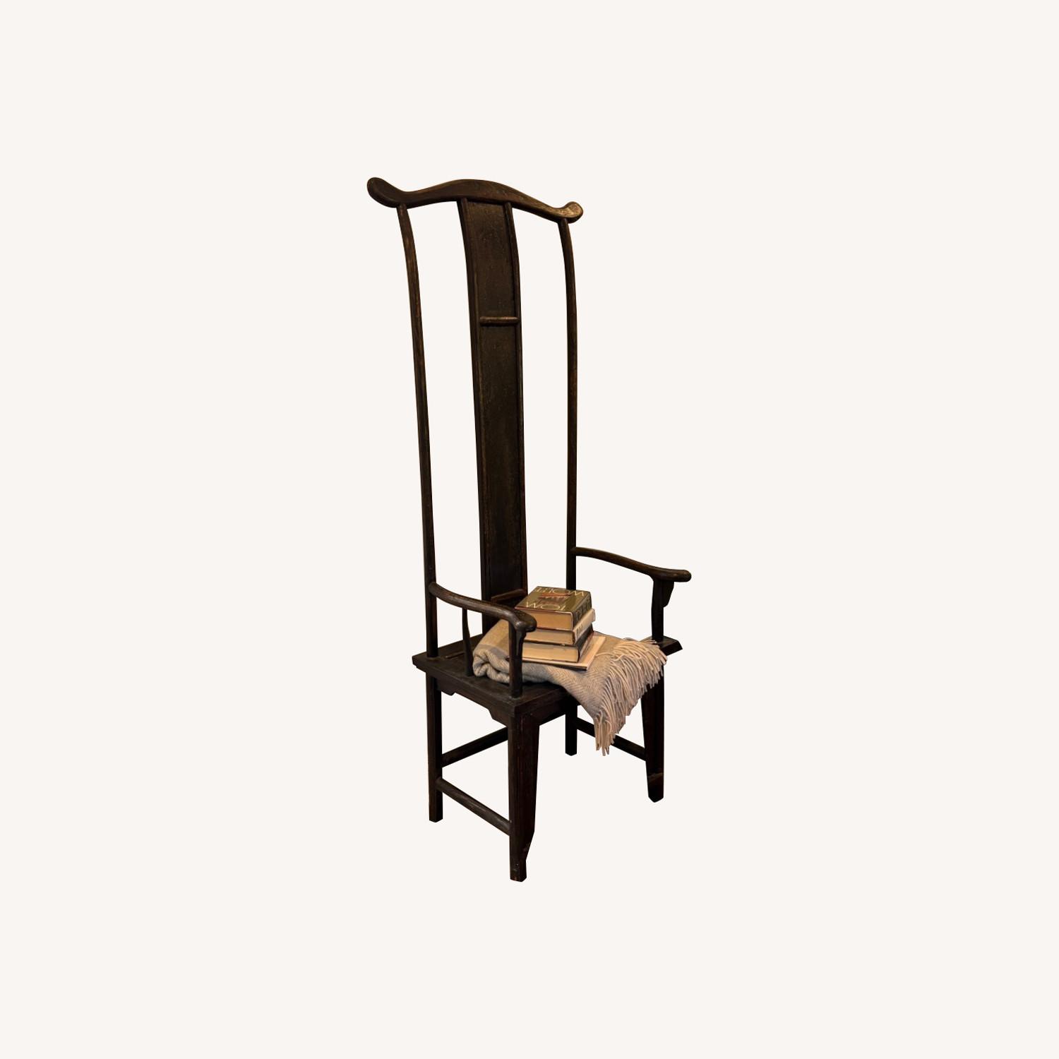 Antique Chinese Scholar Chair - image-0