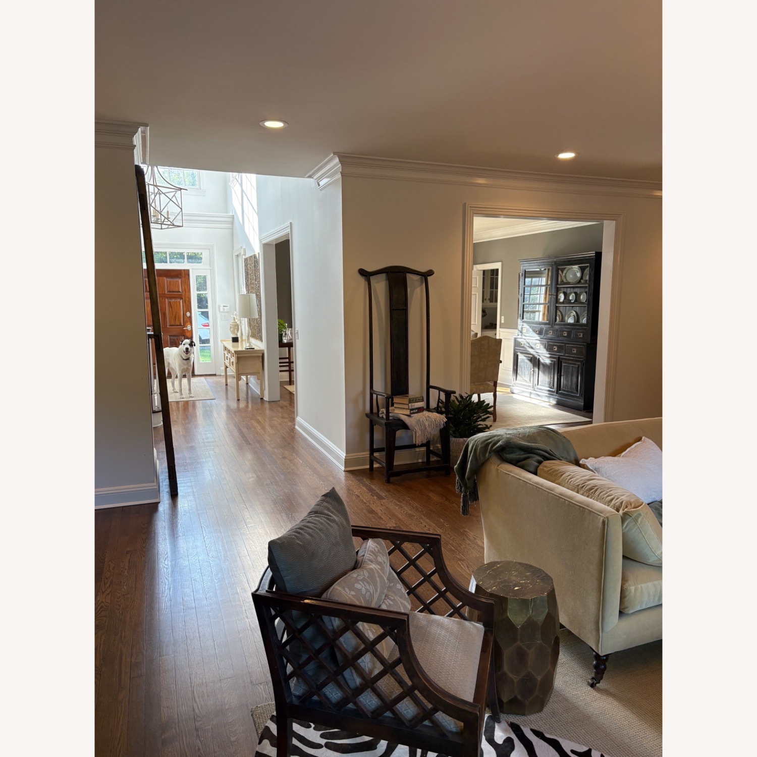 Antique Chinese Scholar Chair - image-1