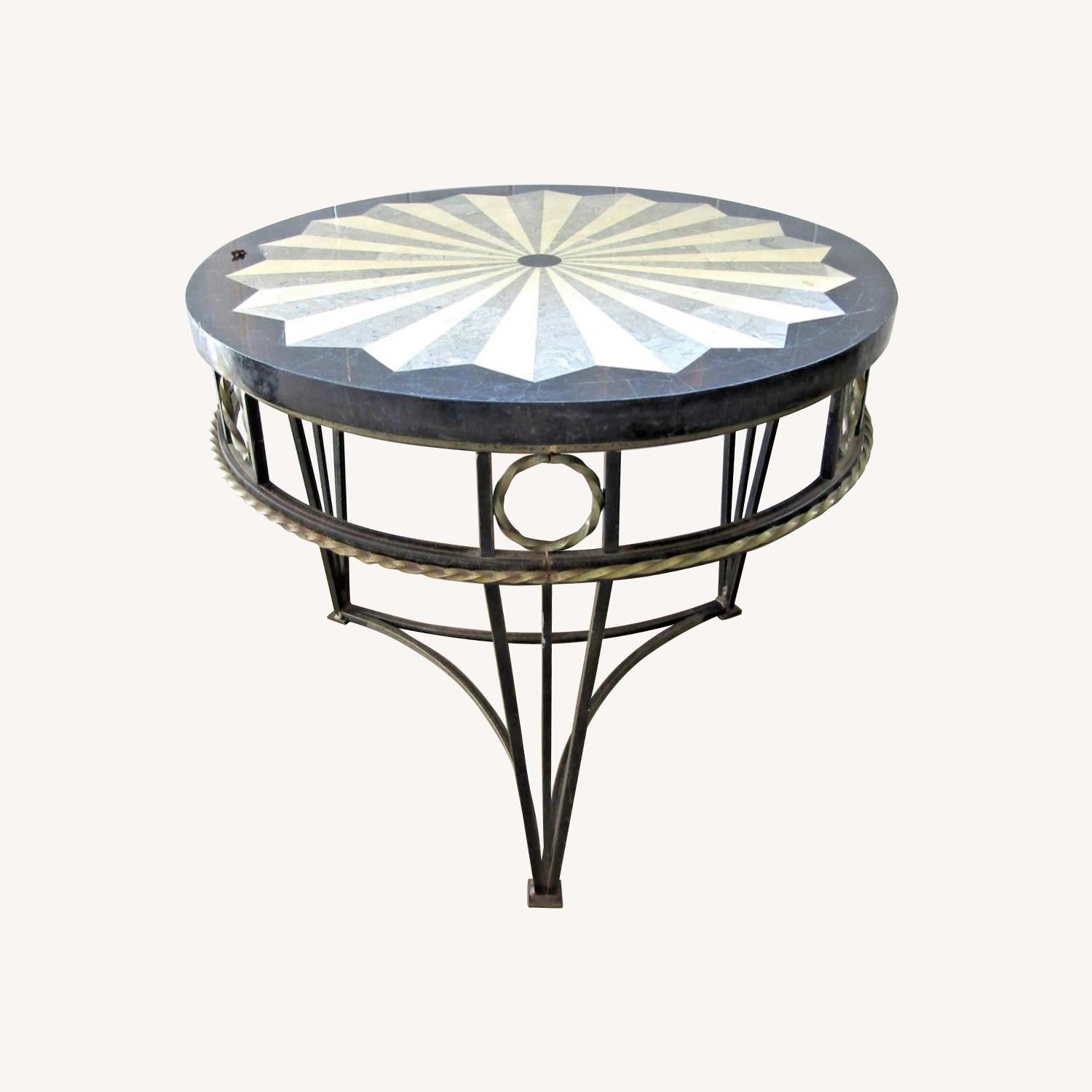 Maitland-Smith Hollywood Regency Style Table - image-0