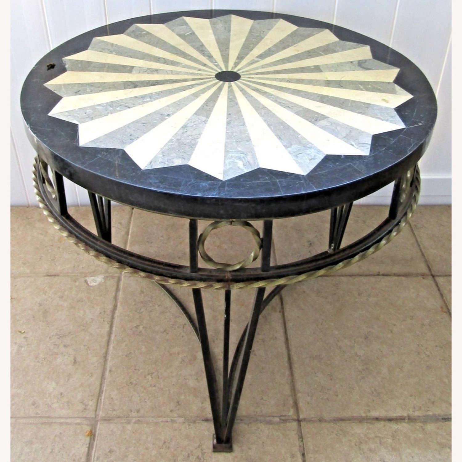Maitland-Smith Hollywood Regency Style Table - image-3