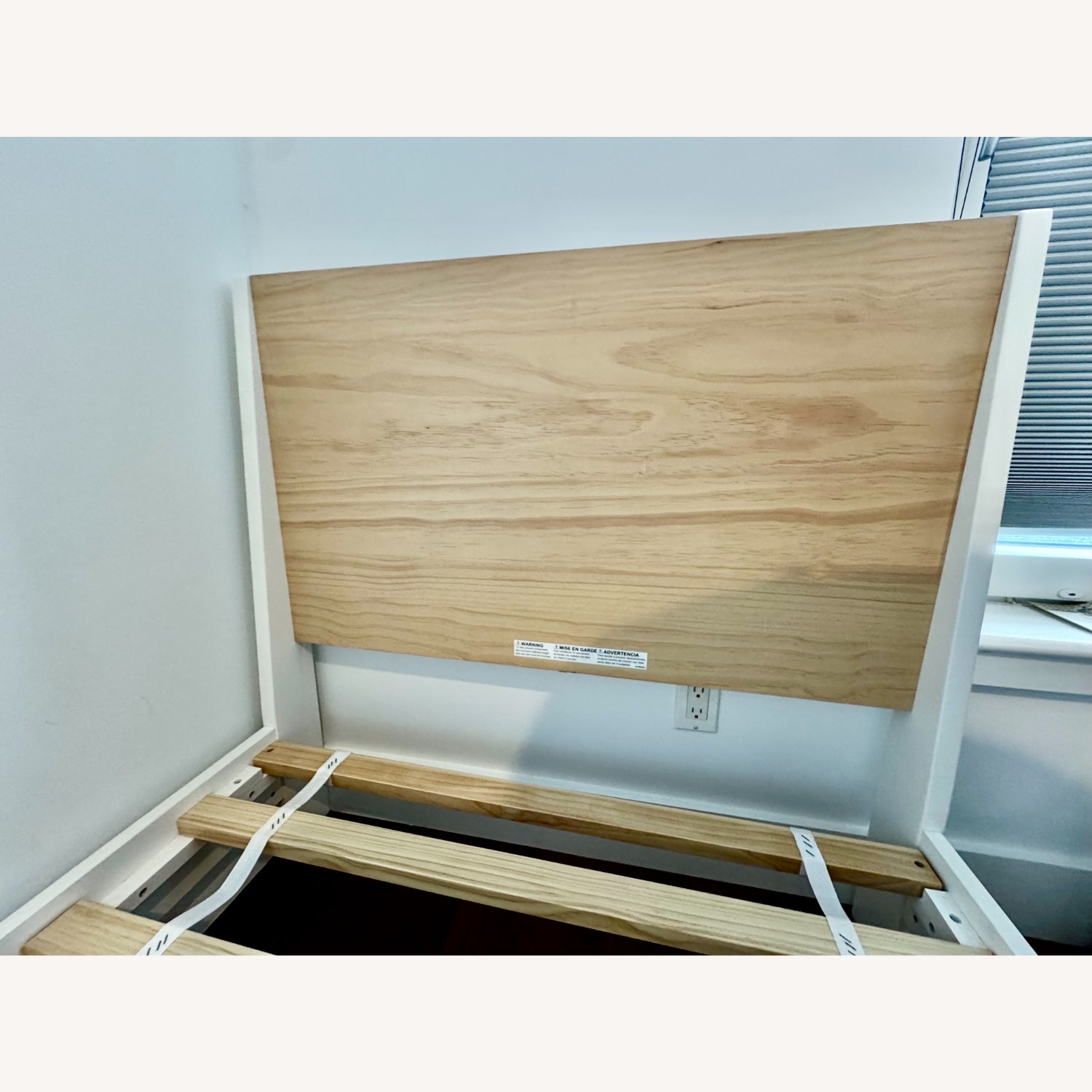 Pottery Barn Kids White Wood Twin Bed - image-2