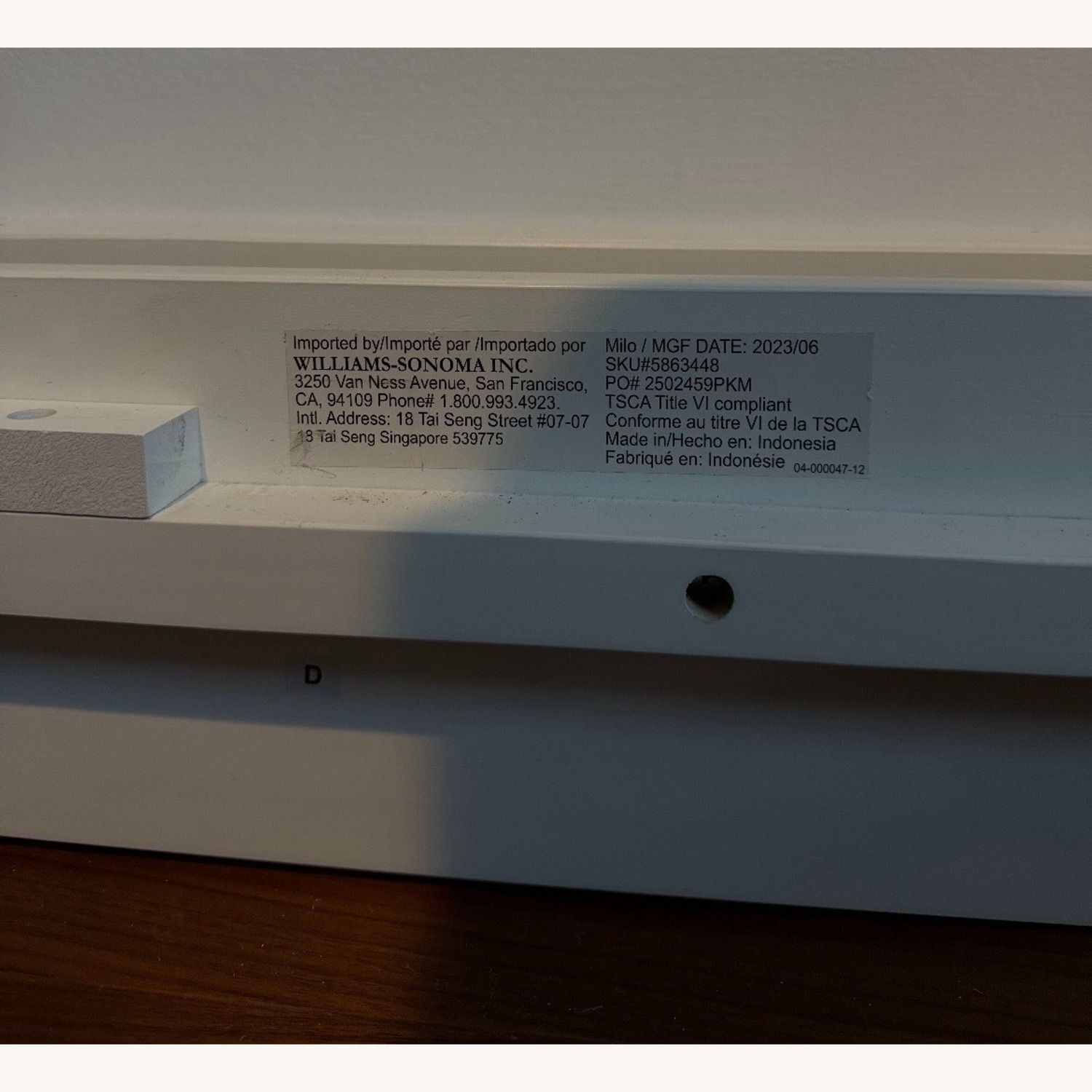 Pottery Barn Kids White Wood Twin Bed - image-3