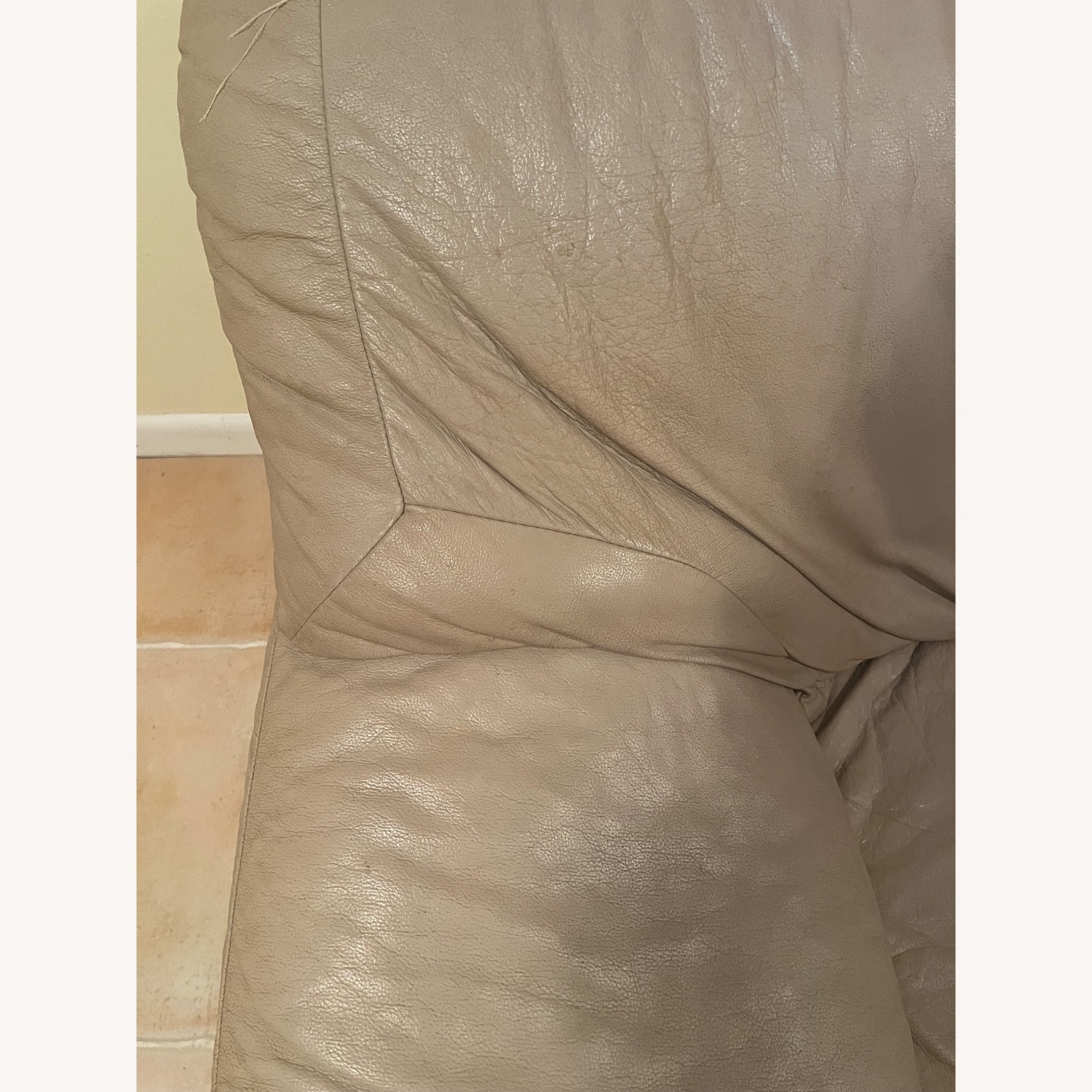 B&B Italia Natural Leather Armchair - image-4