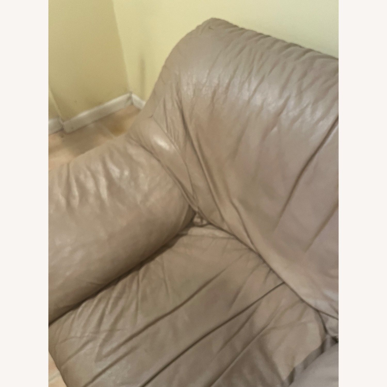 B&B Italia Natural Leather Armchair - image-3