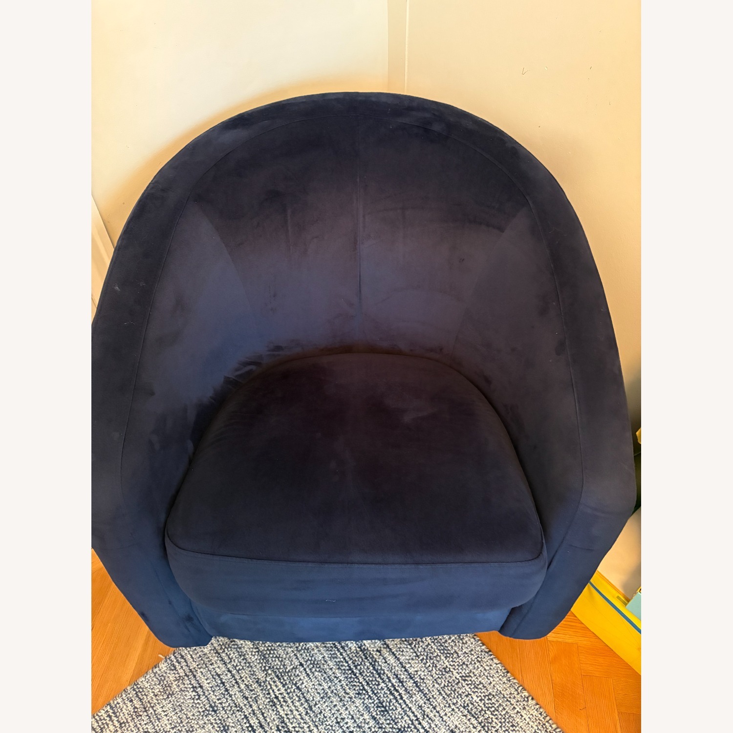 Navy Velvet Madison Babyletto Recliner  - image-2