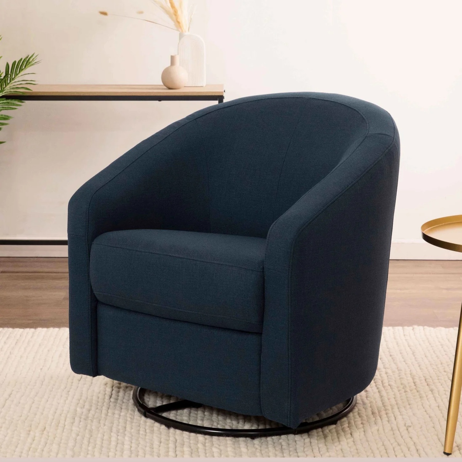 Navy Velvet Madison Babyletto Recliner  - image-5