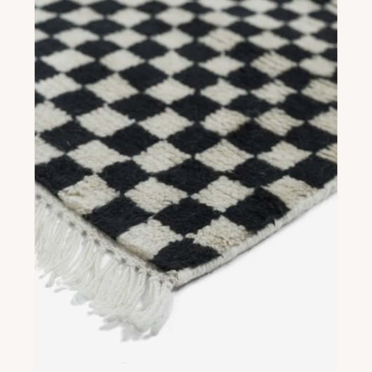 Lulu & Georgia Black Wool Area Rug 8' x 10' - image-2