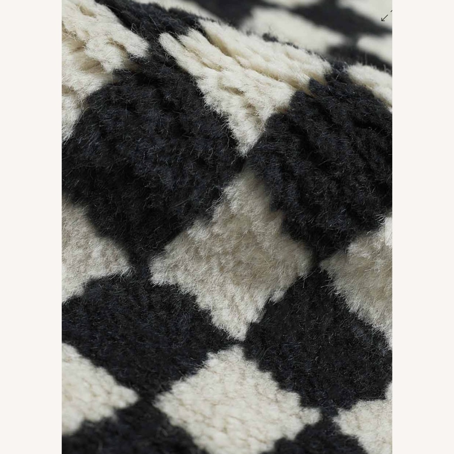 Lulu & Georgia Black Wool Area Rug 8' x 10' - image-3