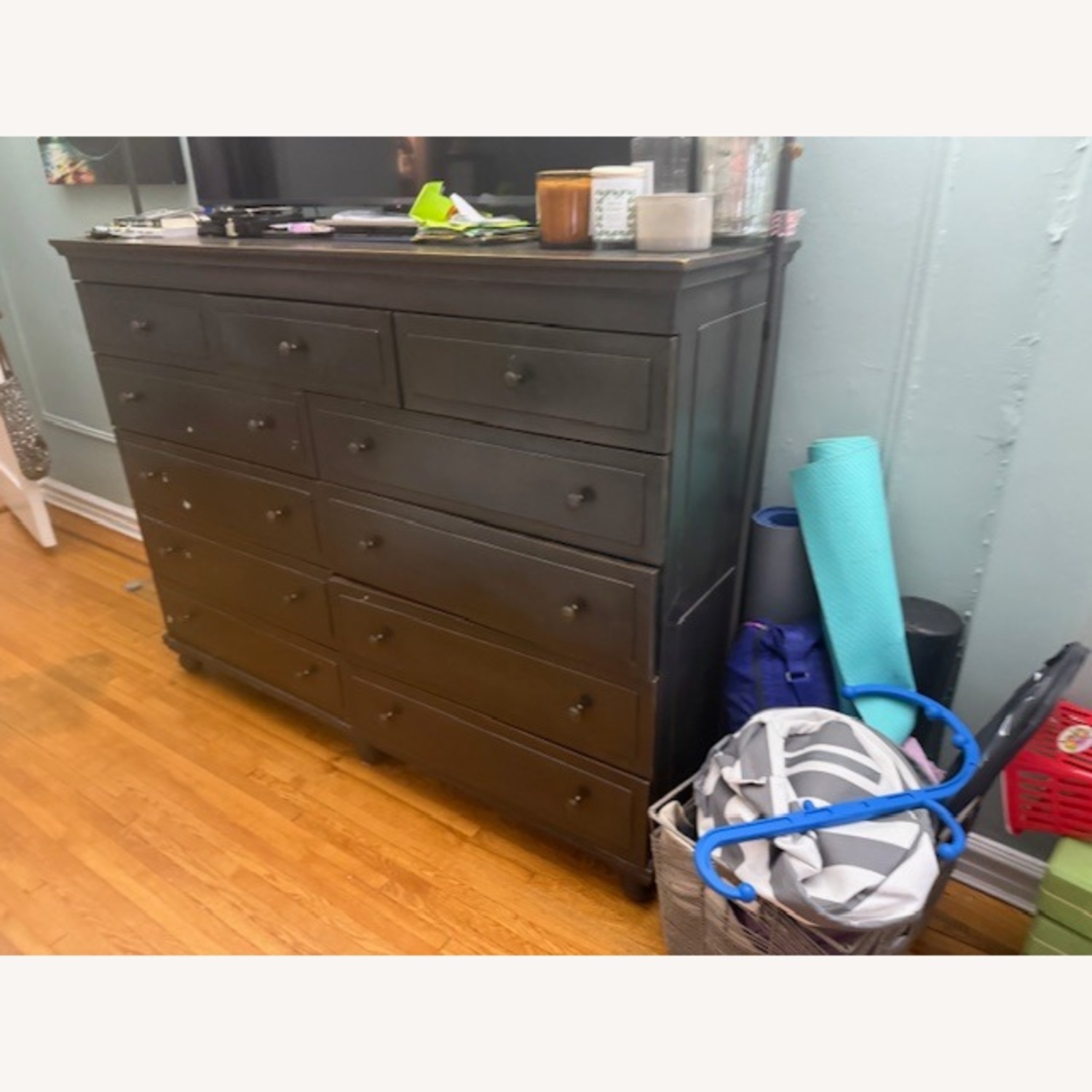 Restoration Hardware Annecy Dark Brown Dresser - image-2