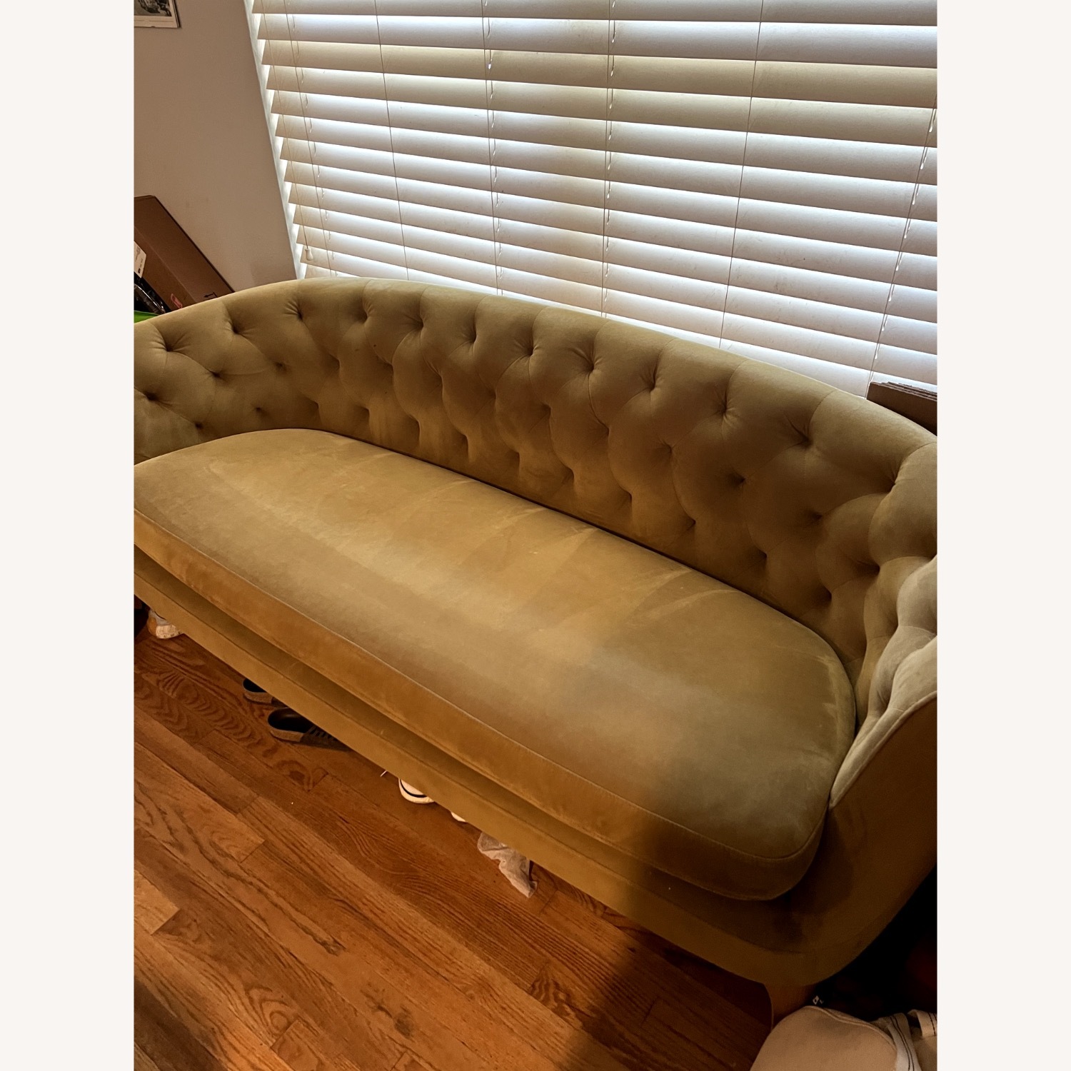 West Elm Lola Tufted Lola Sofa - image-1