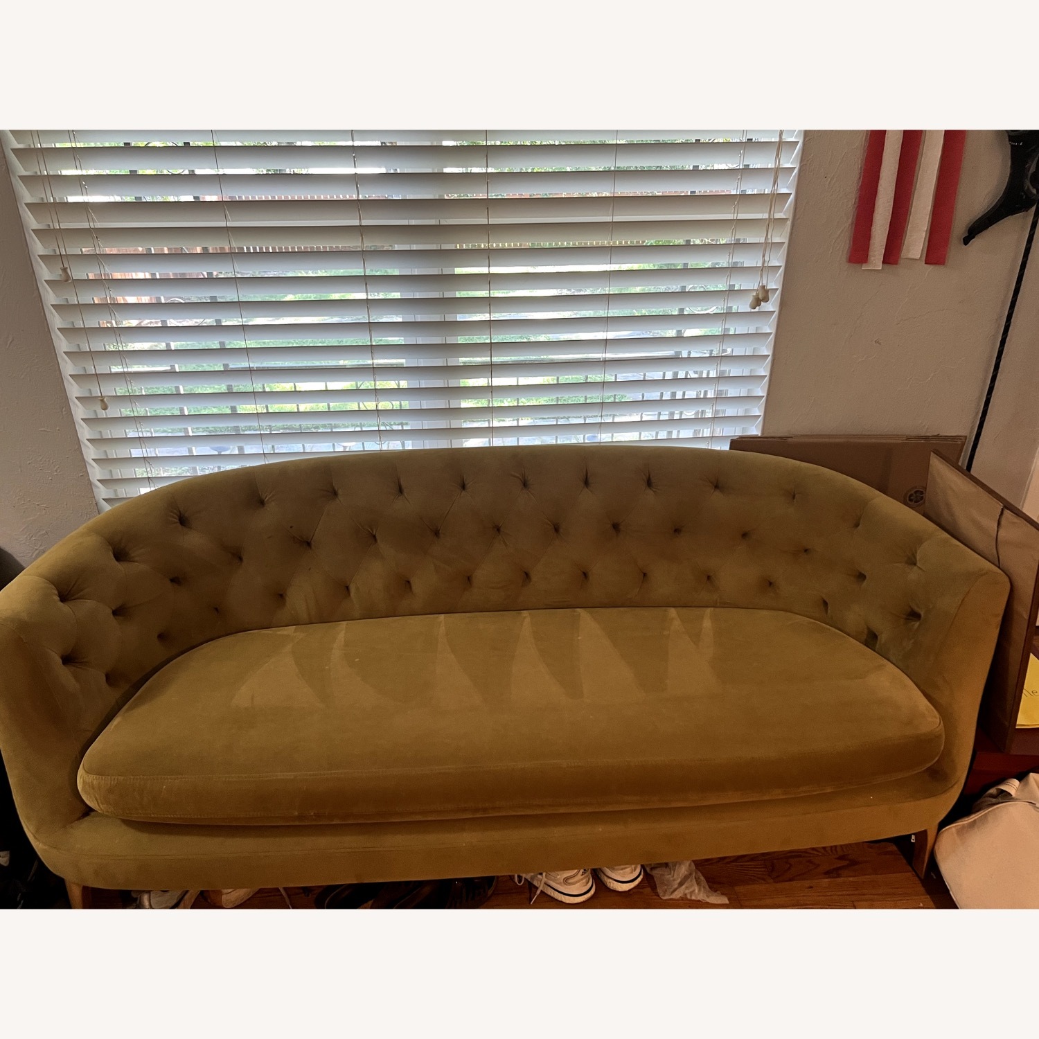 West Elm Lola Tufted Lola Sofa - image-2