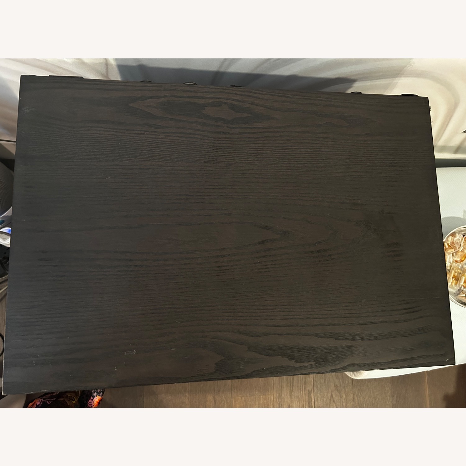 West Elm Claude Dark Brown Wood Nightstands - image-6