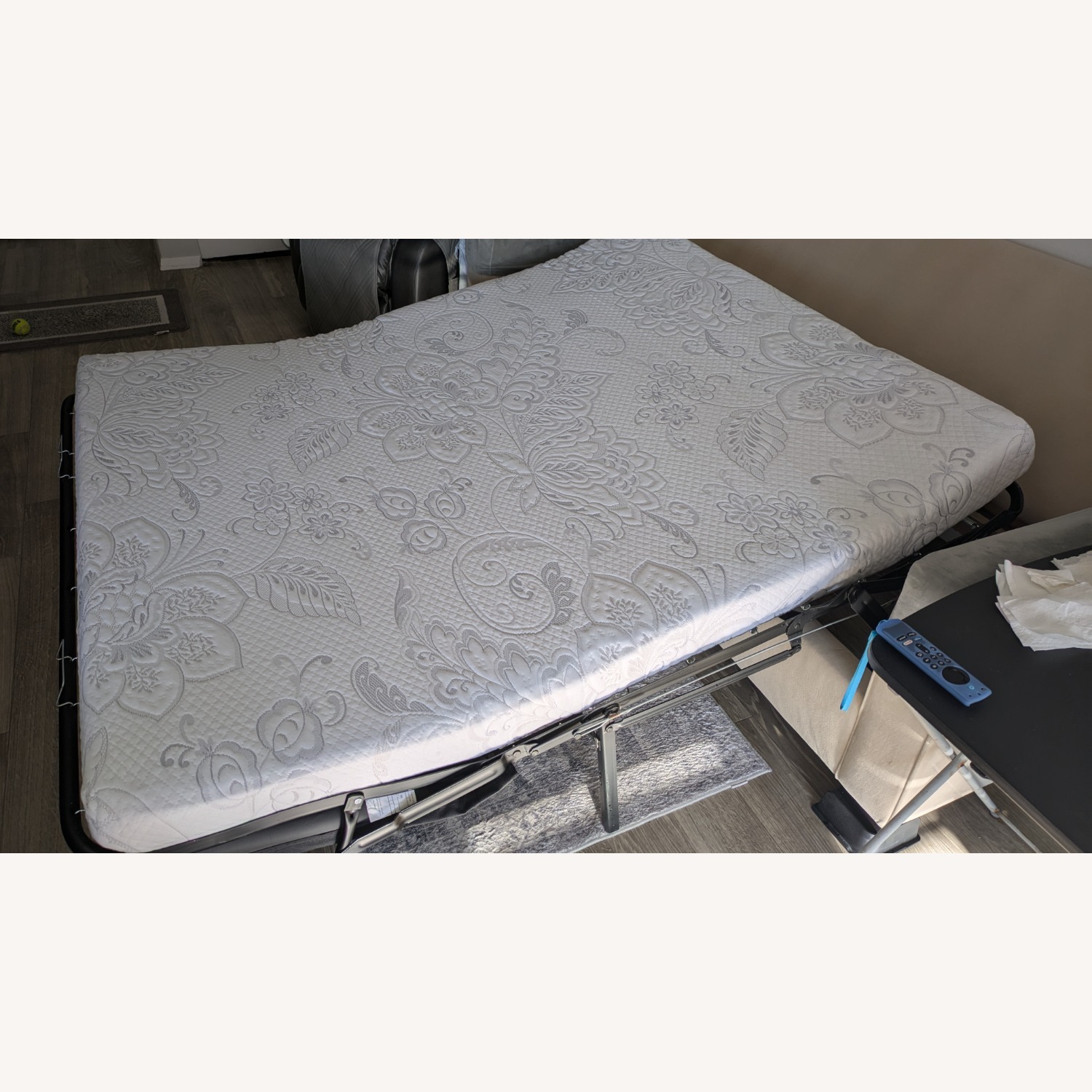 West Elm Natural Sleeper Sofa - image-4