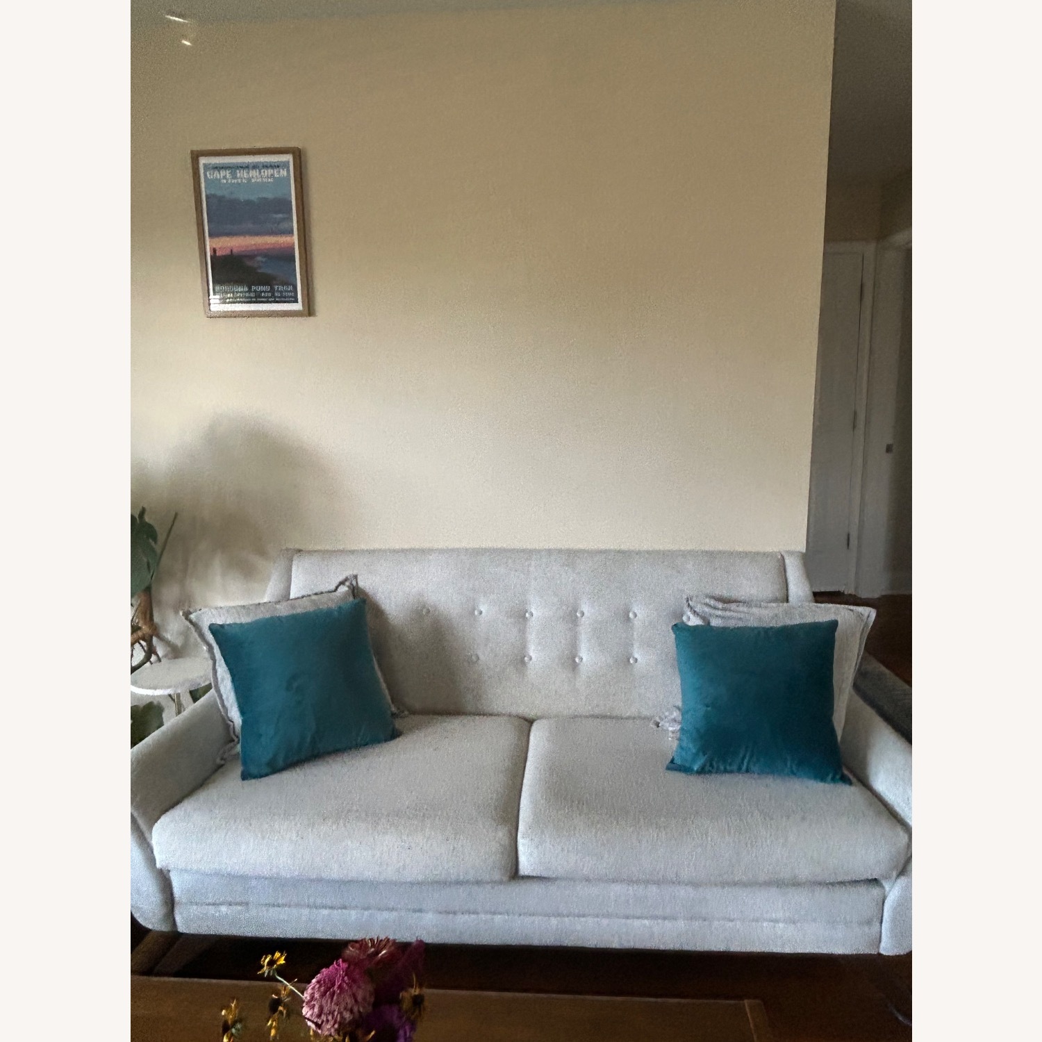 Joybird Hughes Light Gray Fabric 2 Seater Sofa - image-2