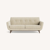 Joybird Hughes Light Gray Fabric 2 Seater Sofa
