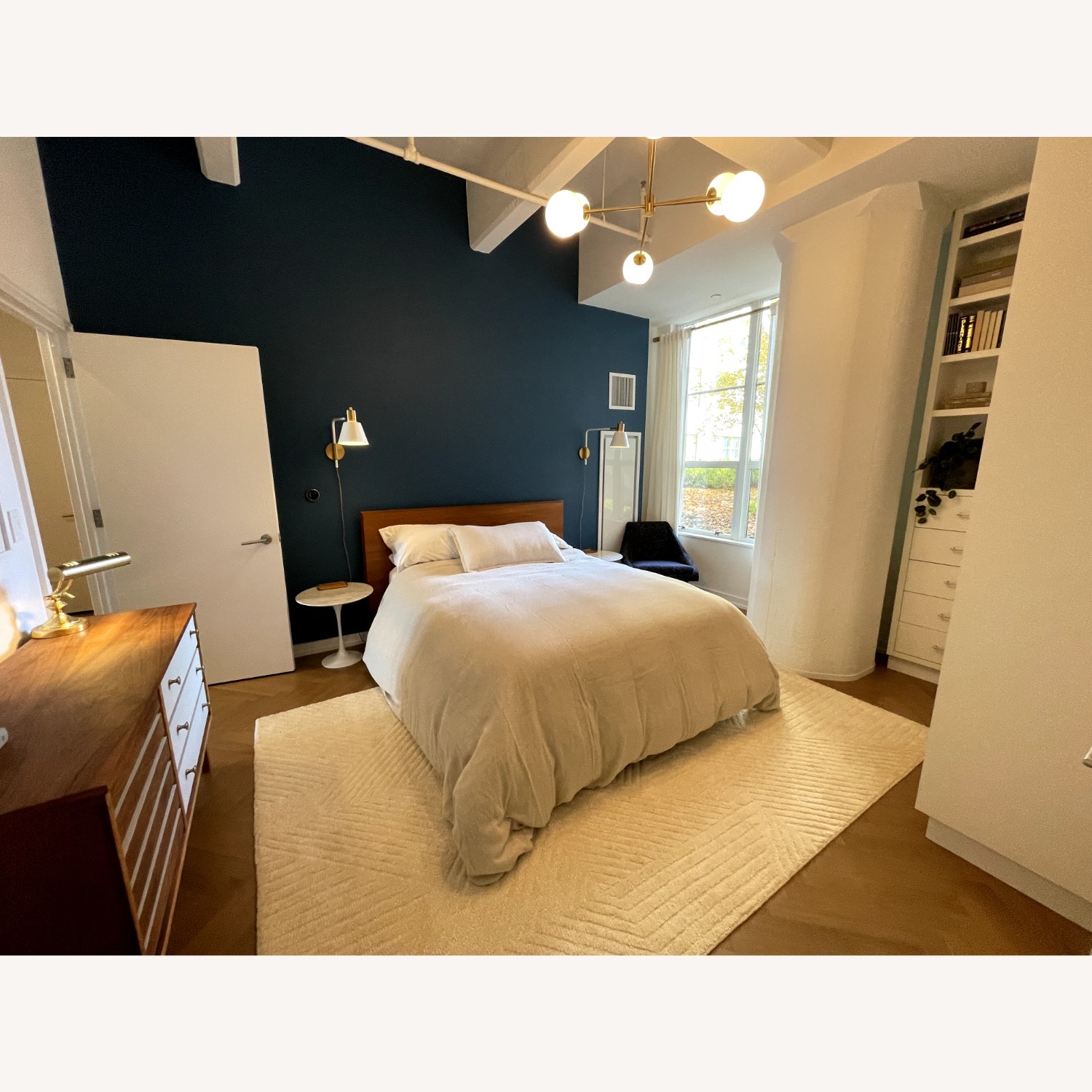 West Elm Ivory Faye Area Rug - image-1