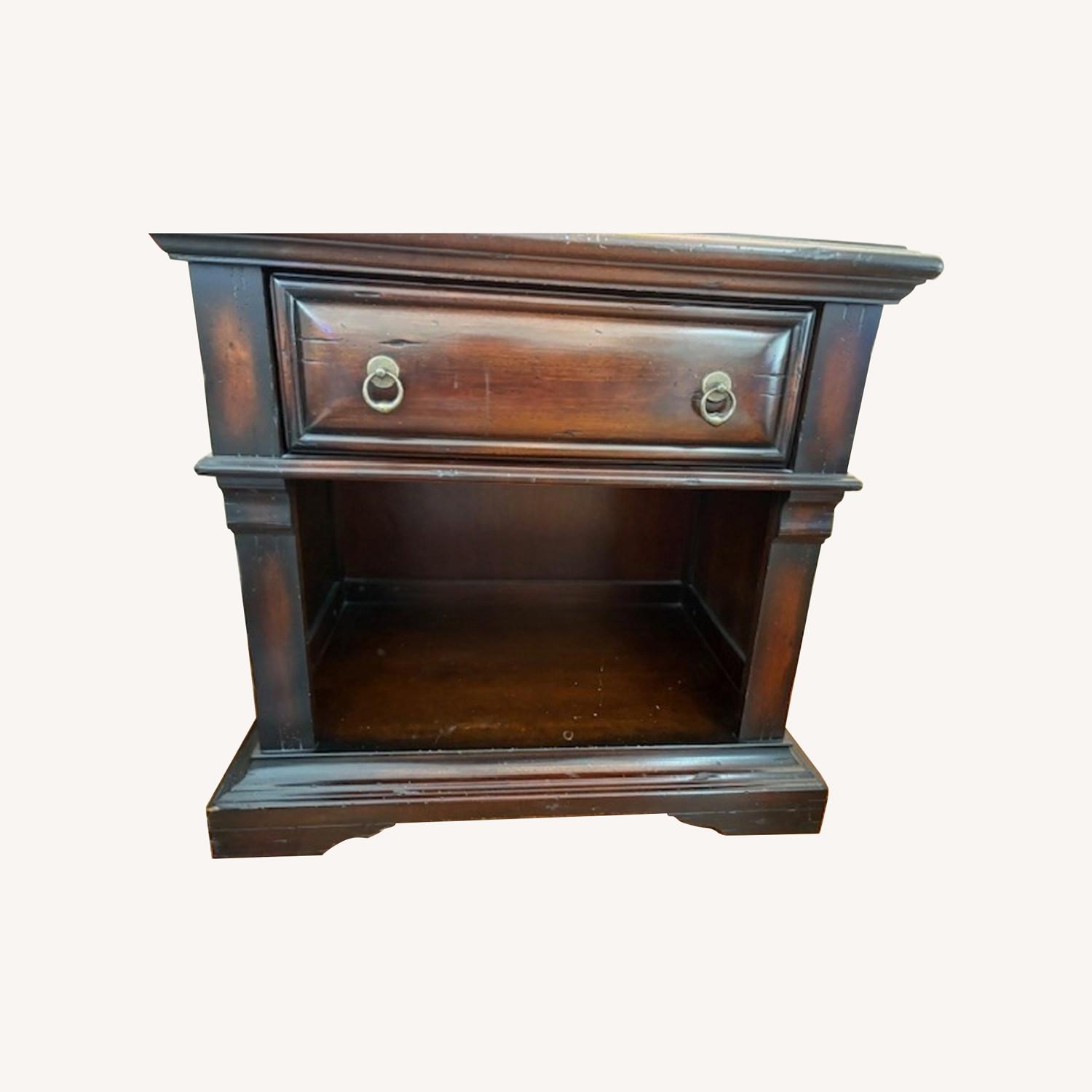  Restoration Hardware Rustic Nightstands - image-0