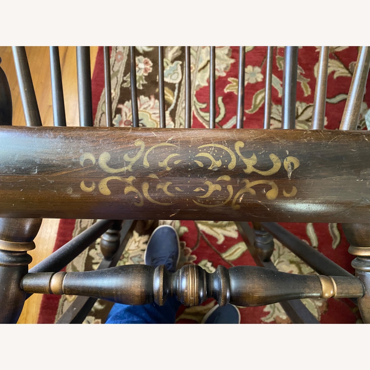 Ethan Allen Barnstable Dark Brown Armchair - image-13