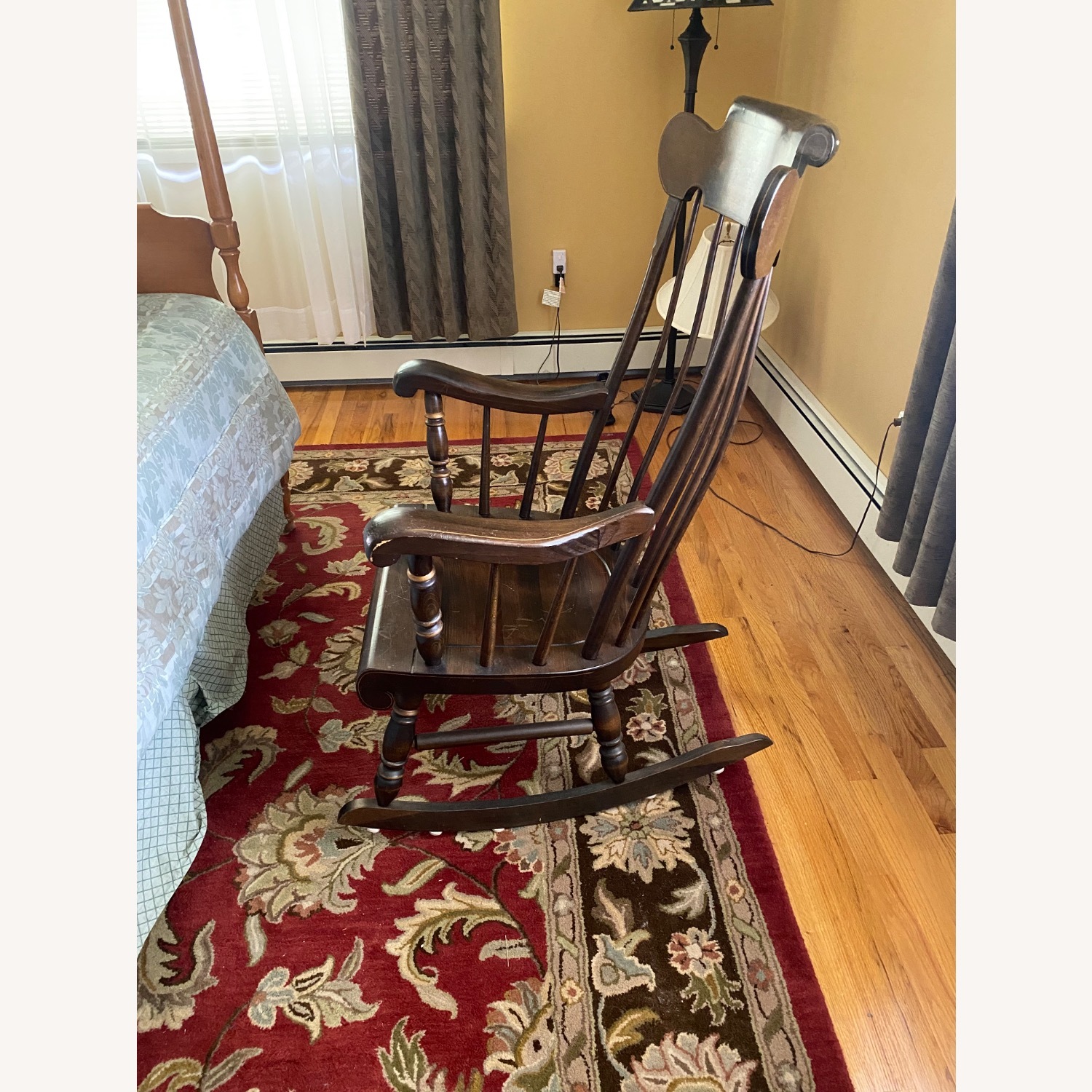 Ethan Allen Barnstable Dark Brown Armchair - image-2