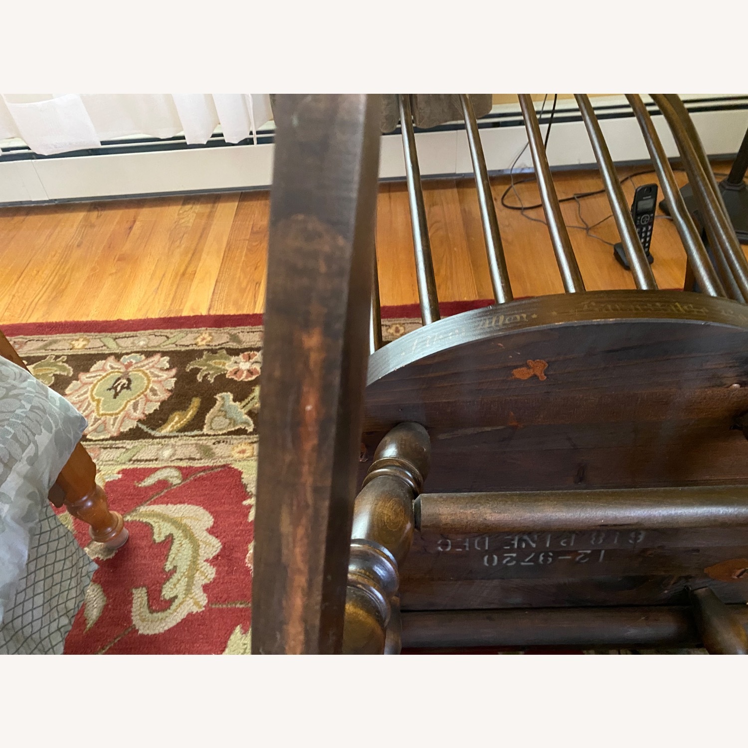 Ethan Allen Barnstable Dark Brown Armchair - image-8