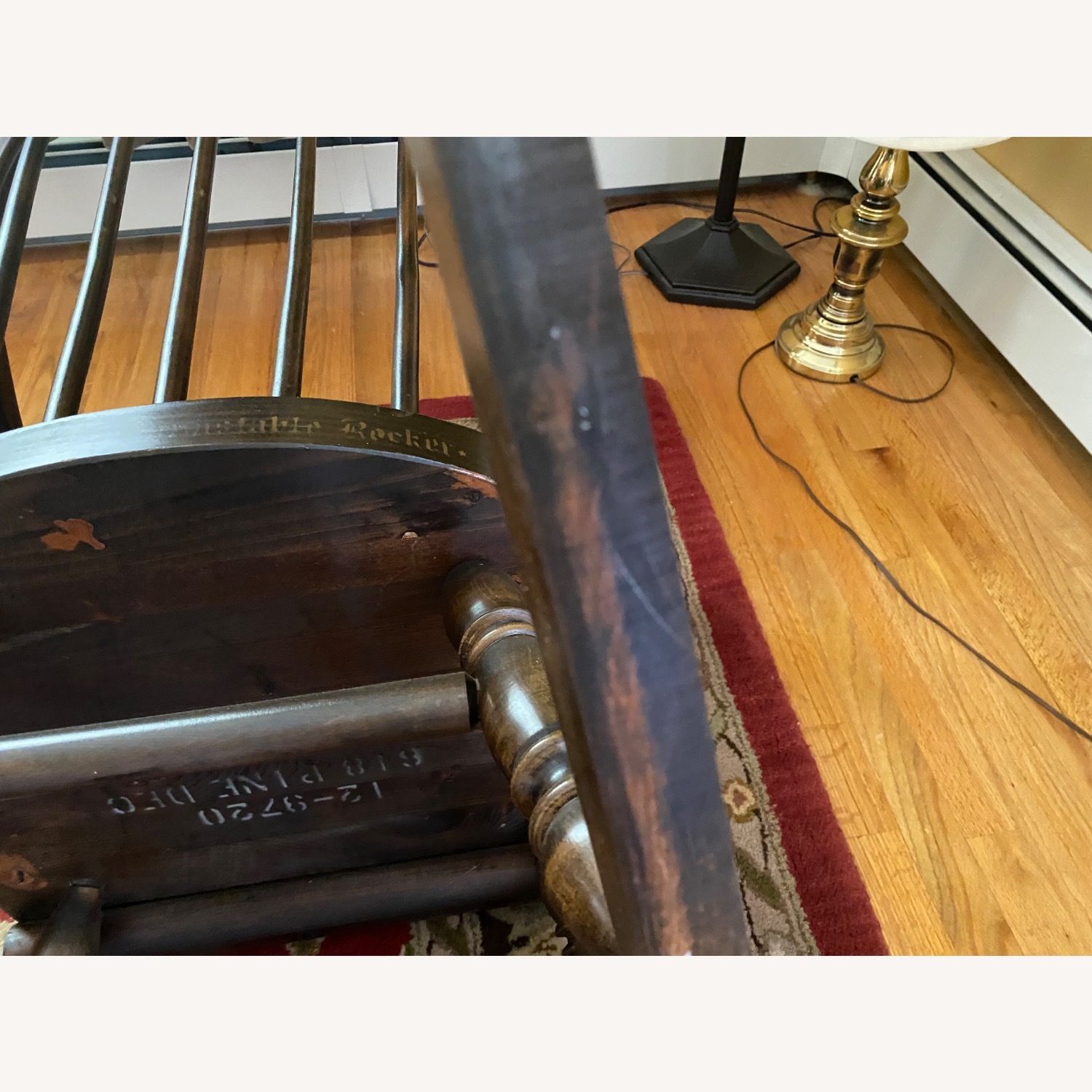 Ethan Allen Barnstable Dark Brown Armchair - image-9