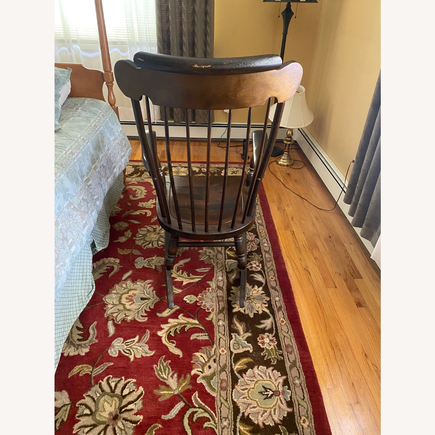 Ethan Allen Barnstable Dark Brown Armchair - image-3