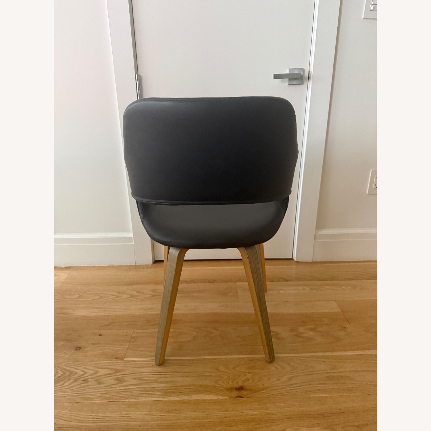 Article Dark Gray Faux Leather Dining Chairs - image-5