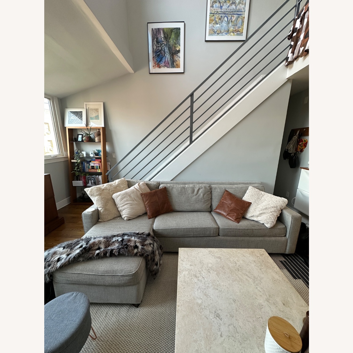 West Elm Harris 2 Piece Sectional - image-1