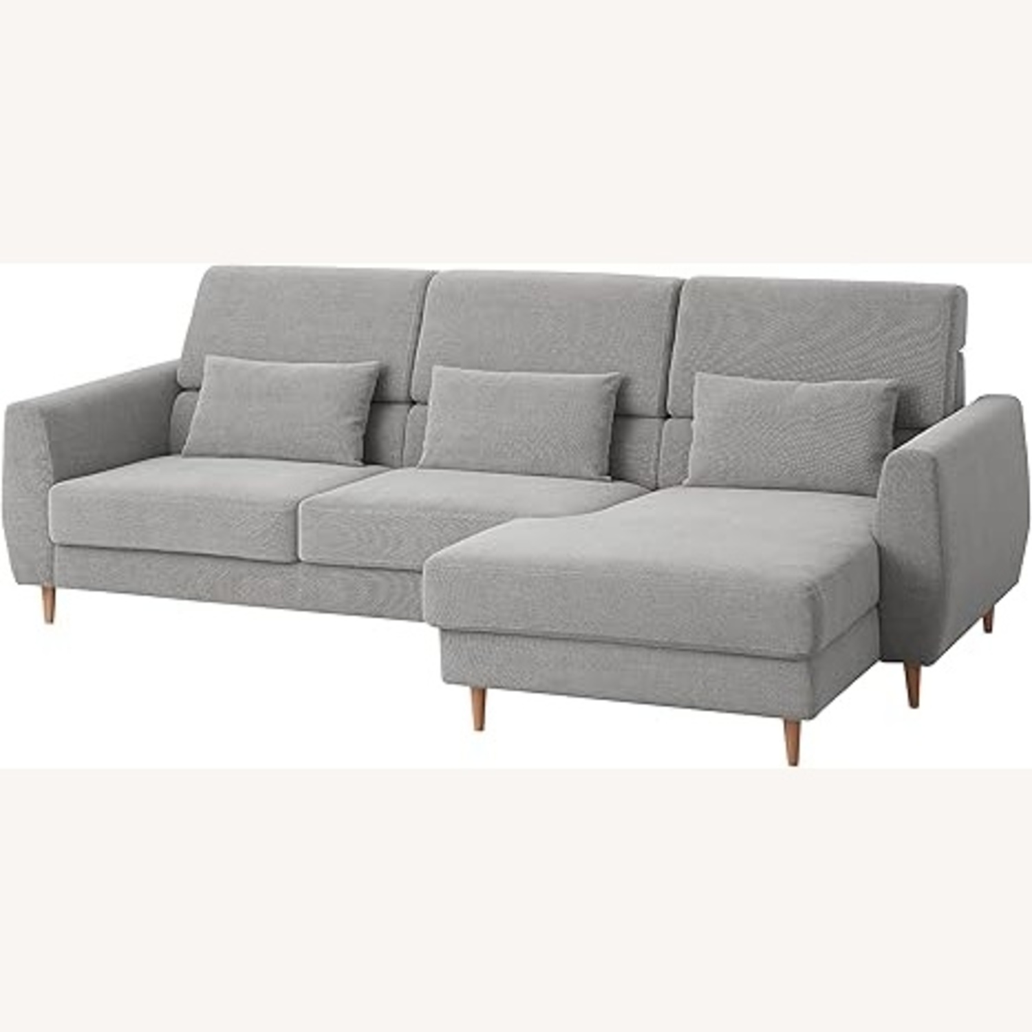 IKEA Slatrop 3 wide Sofa with Chaise - image-6