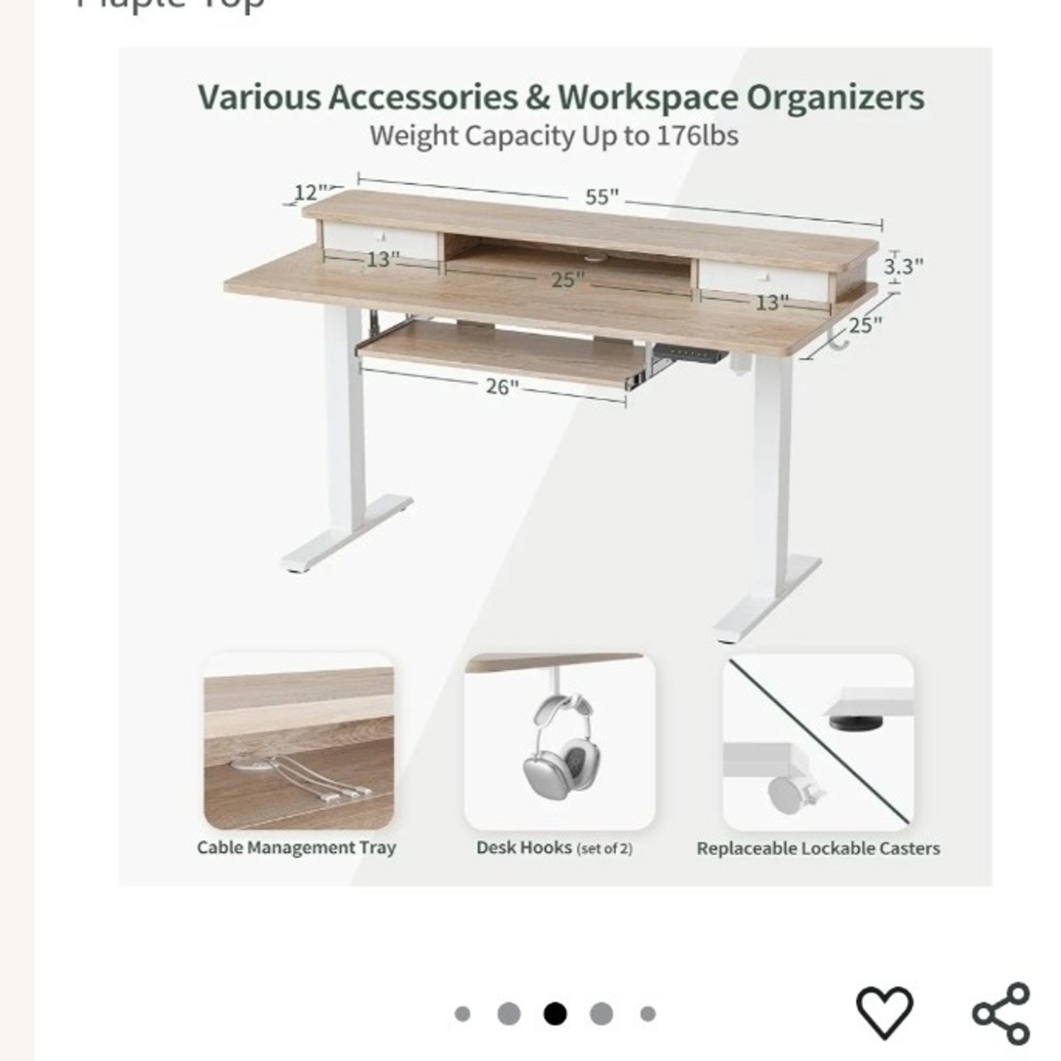 Electric WorkTable Height Adjustable - image-4