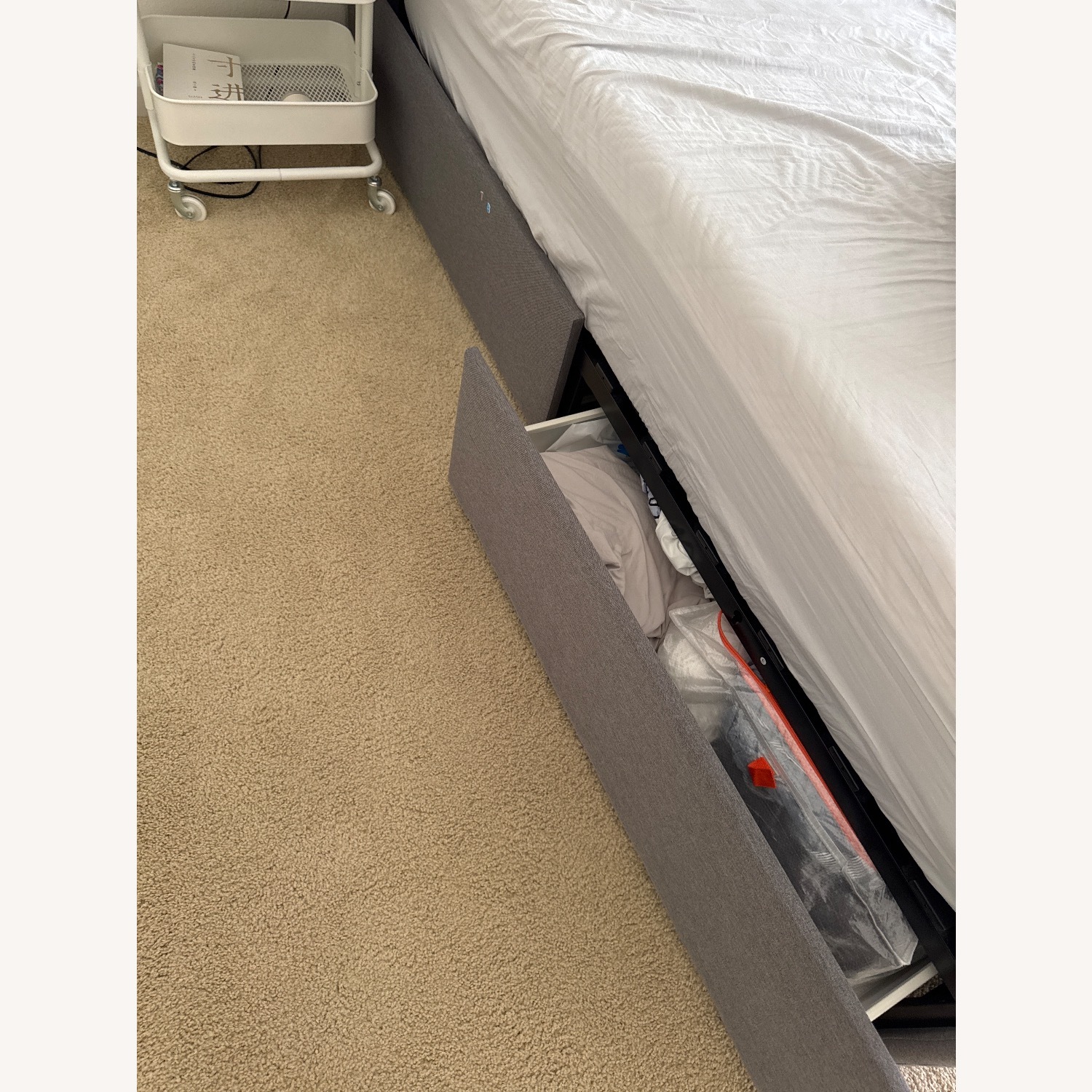 Wayfair Green Wood Queen Bed - image-2