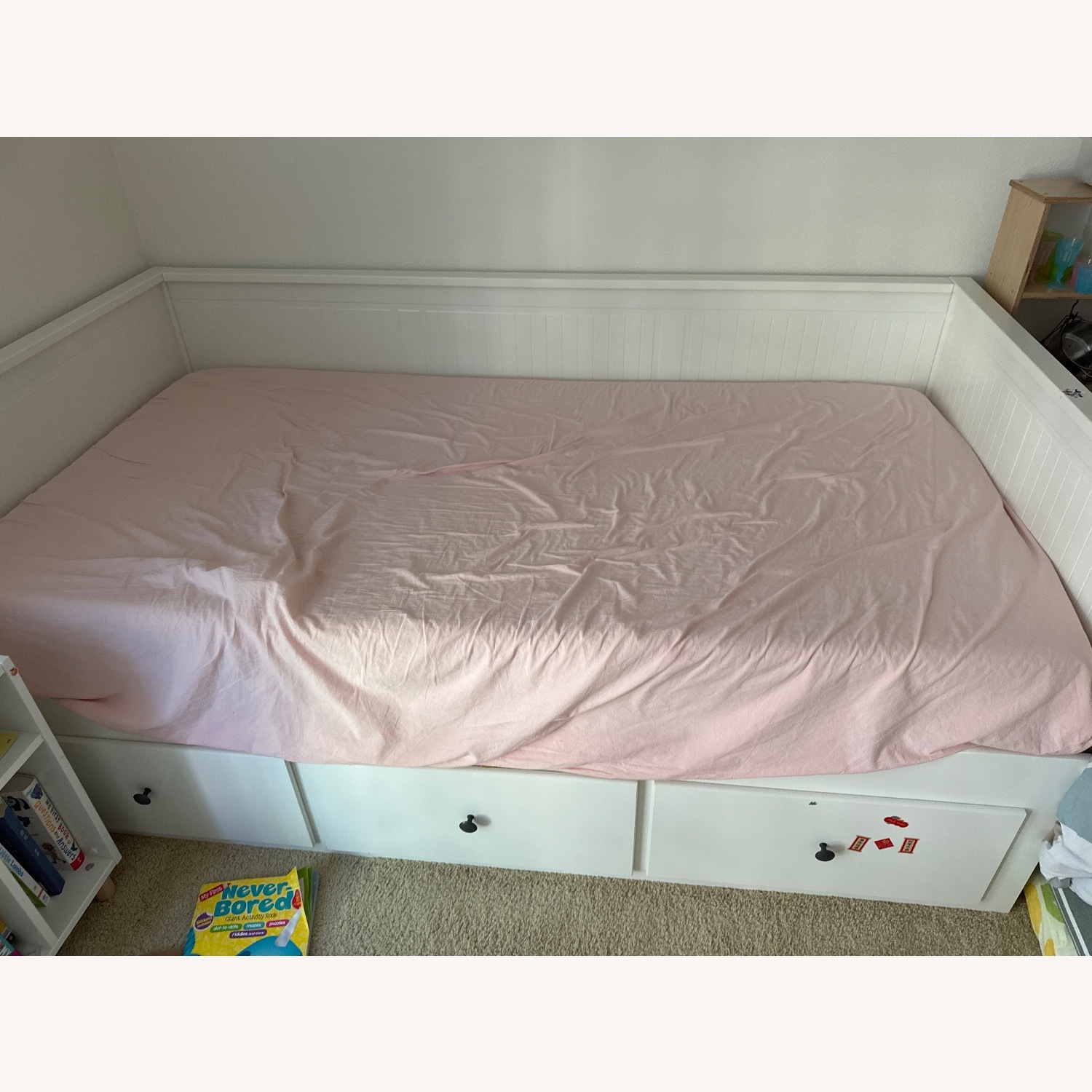 IKEA HEMNES White Wood Daybed - image-1